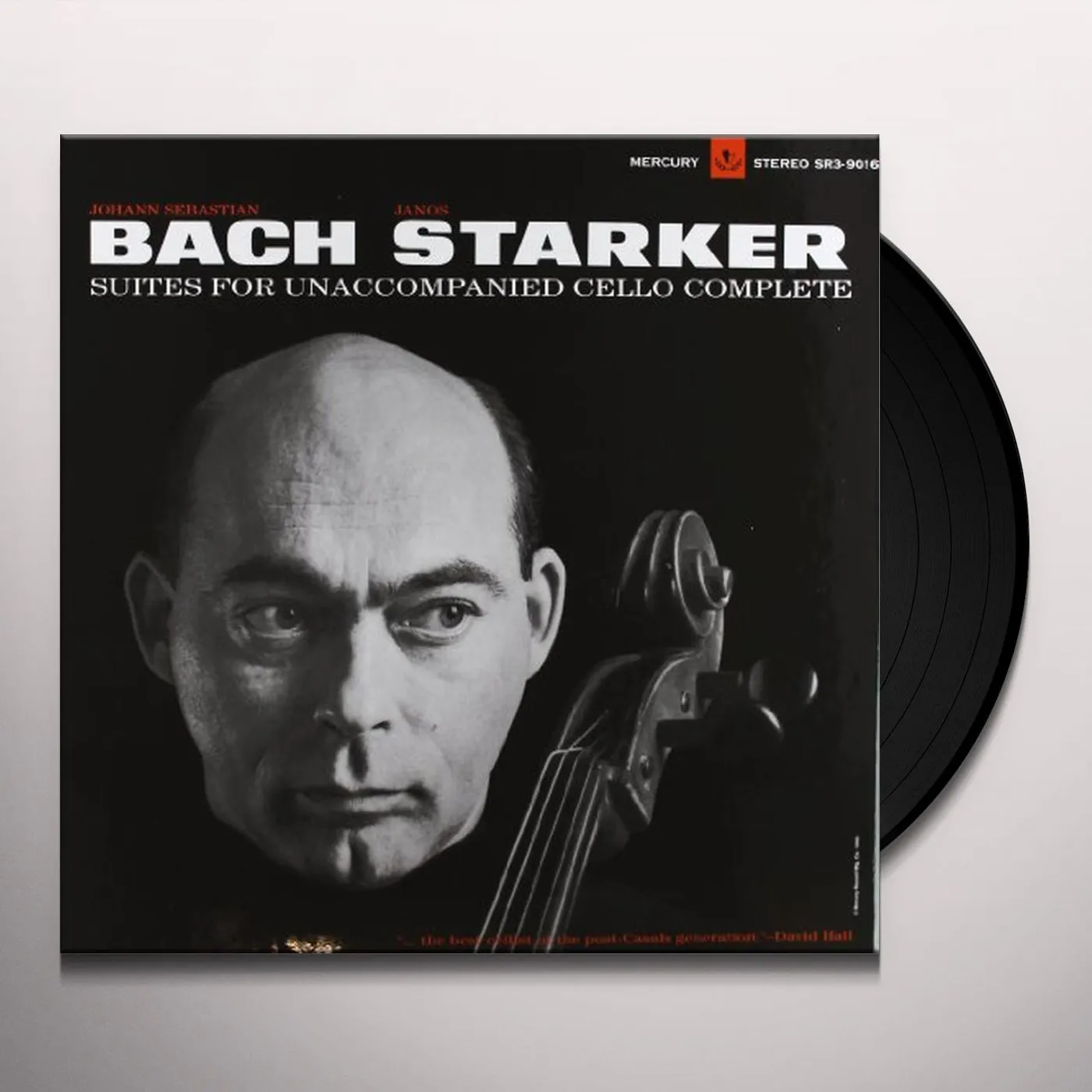 János Starker BACH-6 SOLO CELLO SUITES Vinyl Record
