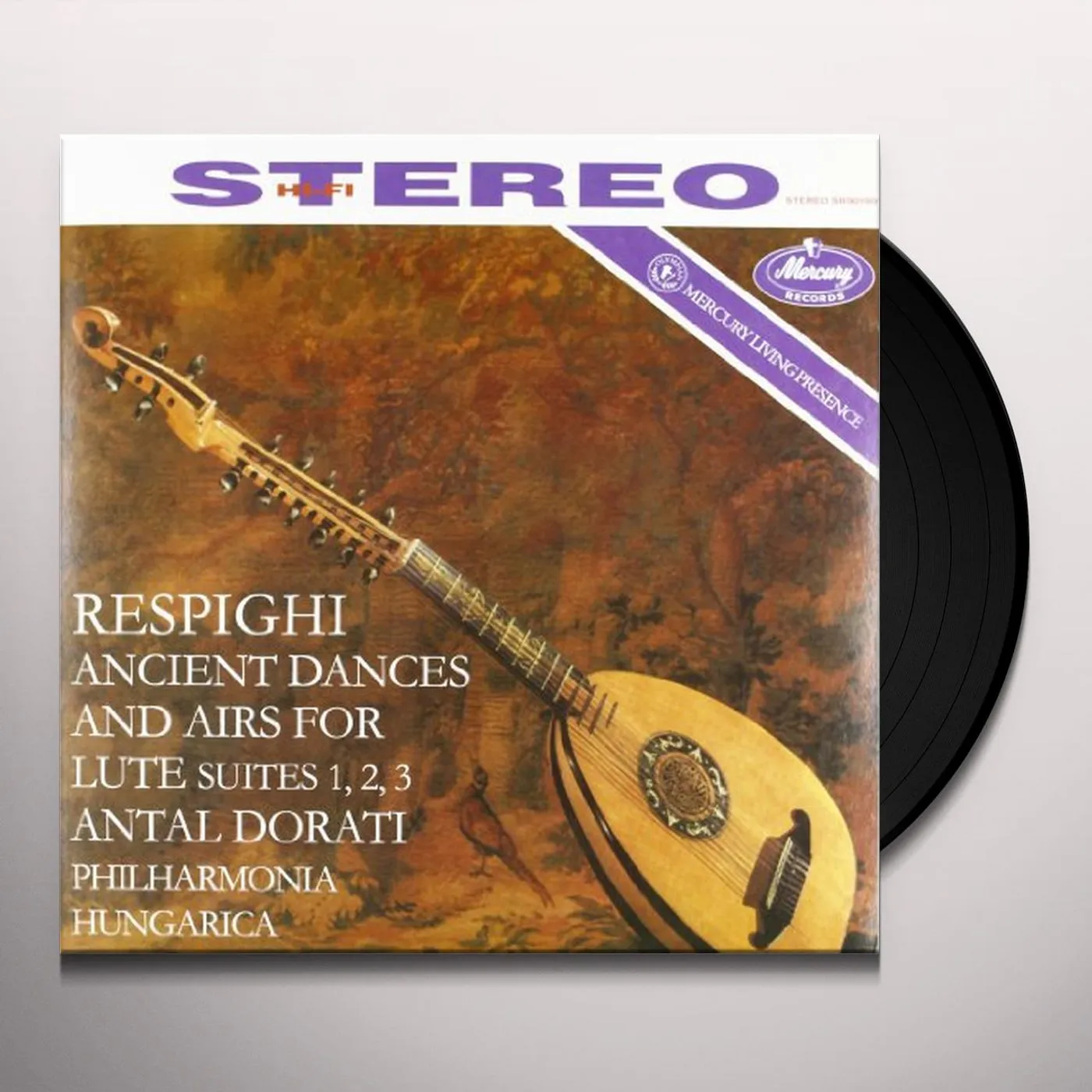 Respighi ANCIENT AIRS & DANCES FOR LUTE & ORCHESTRA Vinyl Record