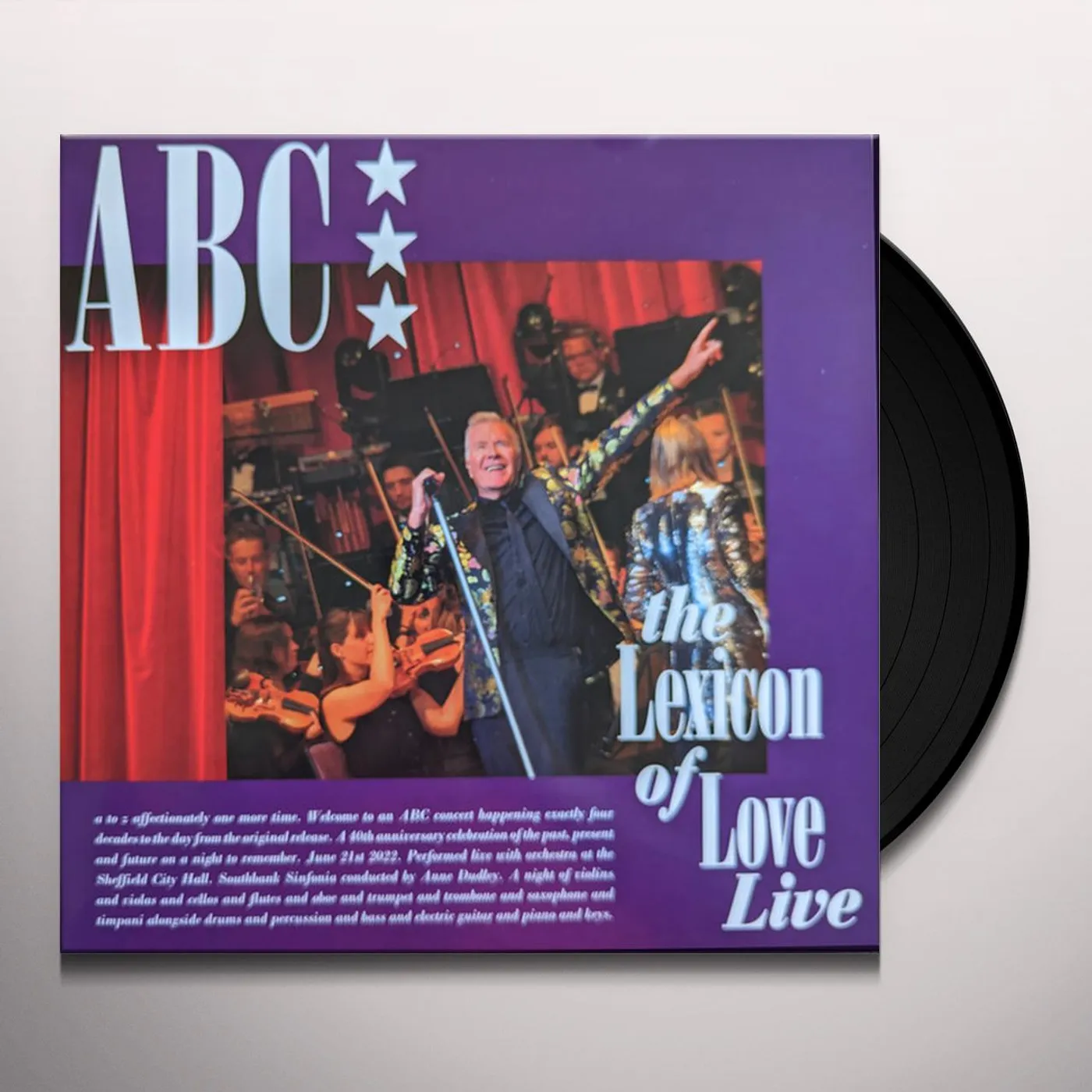 ABC LEXICON OF LOVE LIVE - 40TH ANNIVERSARY LIVE AT SHEFFIELD CITY HALL (3LP) Vinyl Record