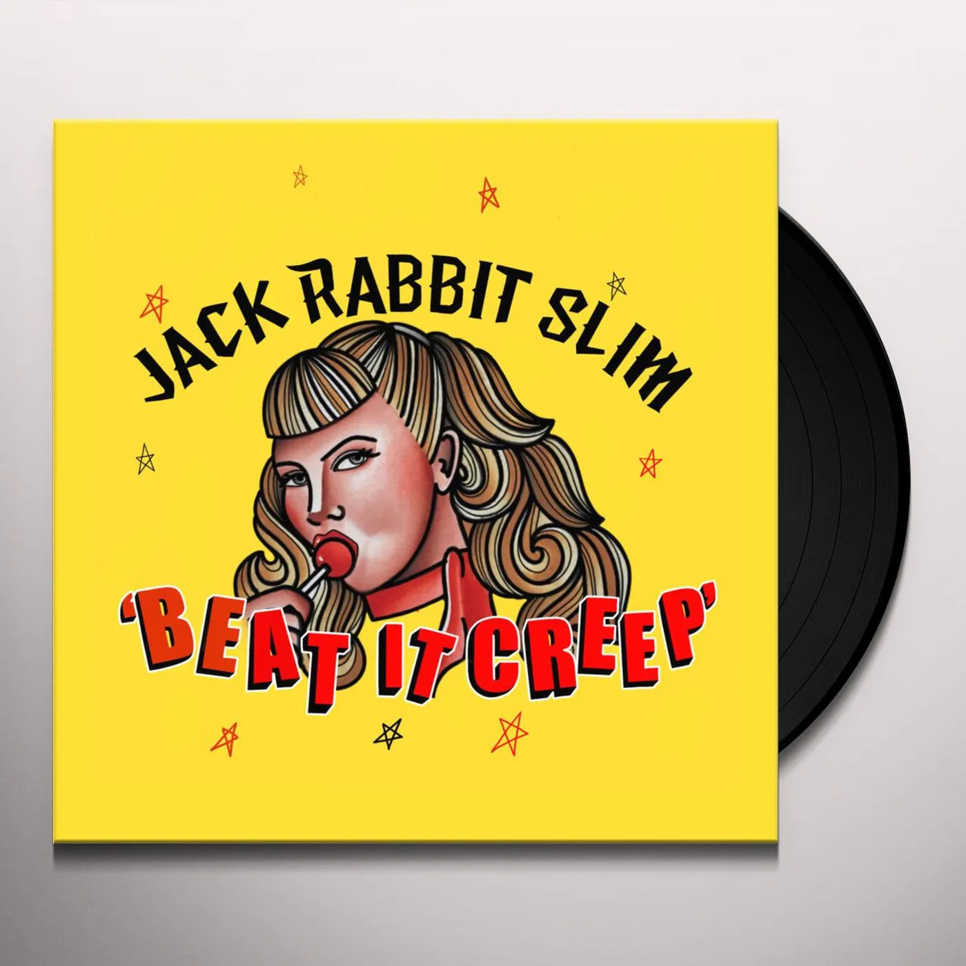 Jack Rabbit Slim BEAT IT CREEP Vinyl Record