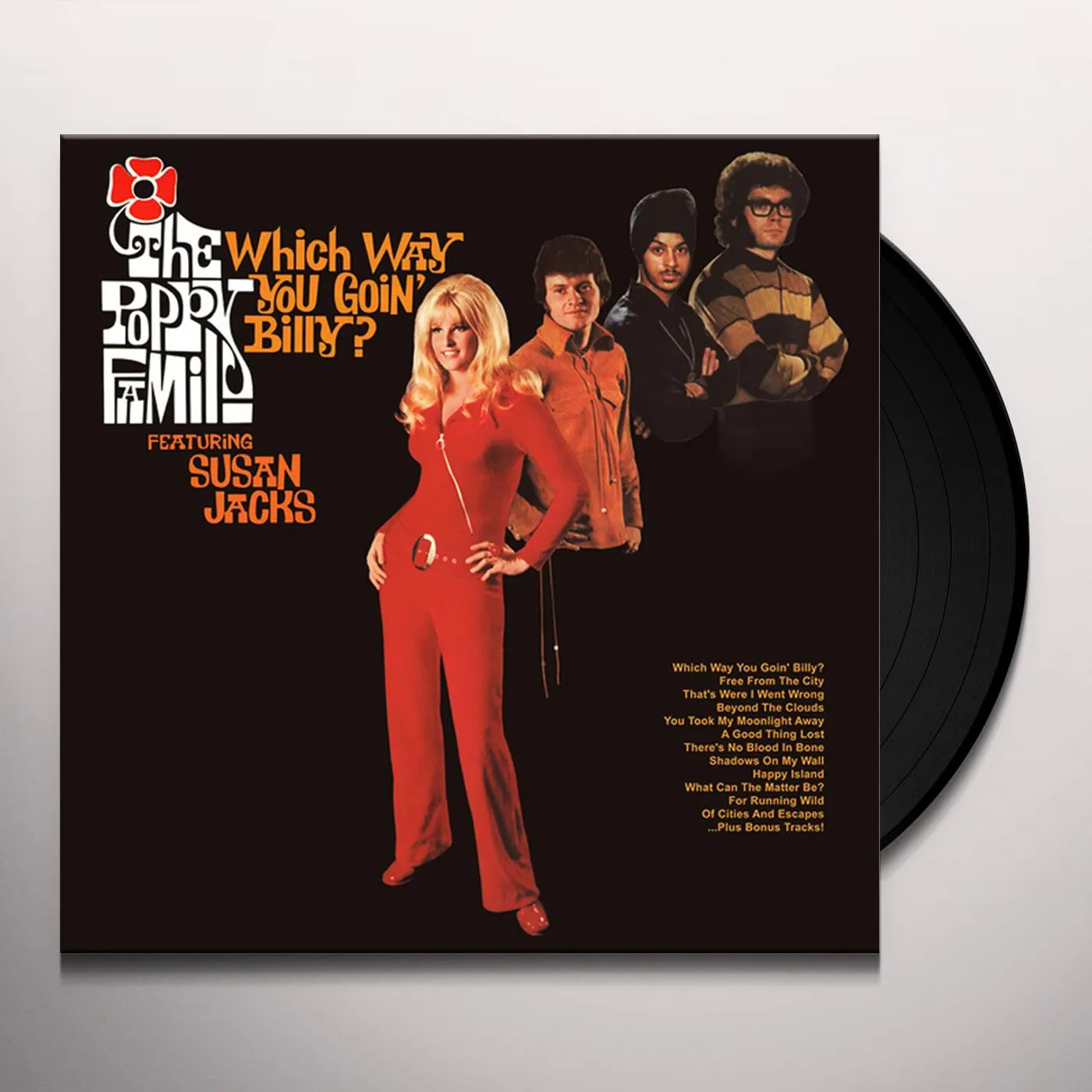 The Poppy Family WHICH WAY YOU GOIN' BILLY Vinyl Record