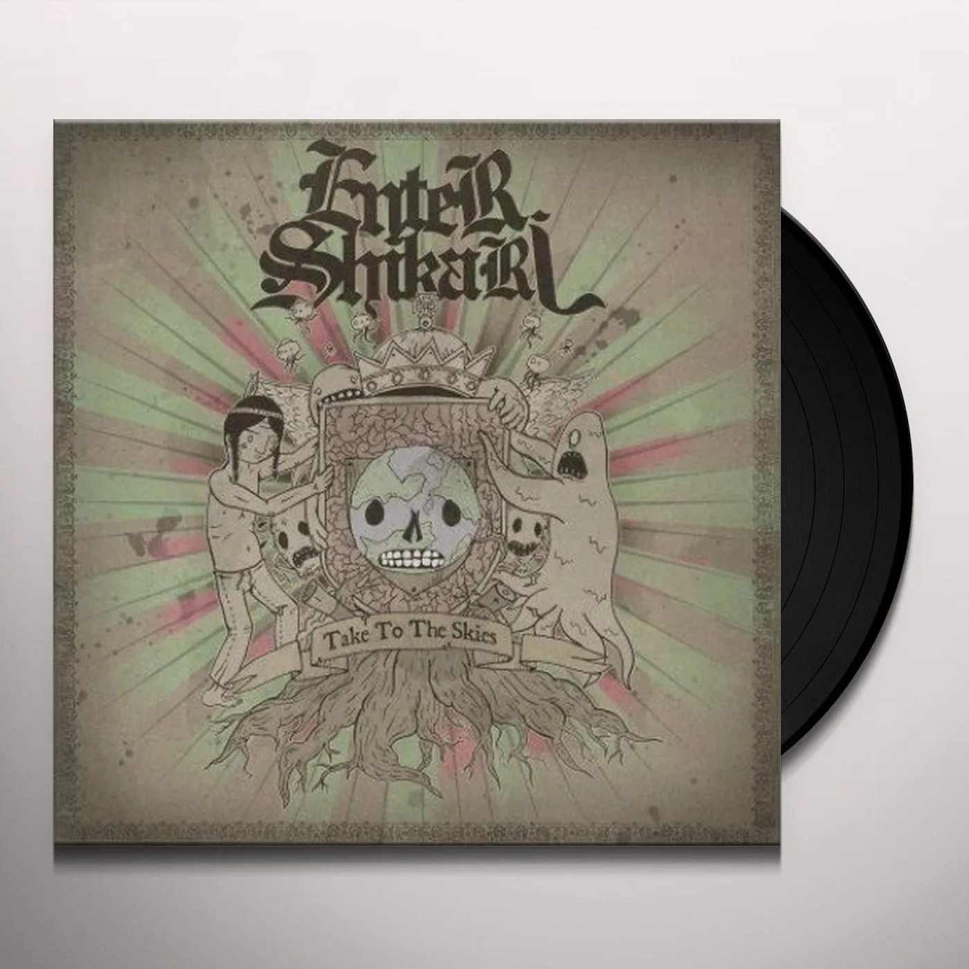 Enter Shikari TAKE TO THE SKIES Vinyl Record - UK Release