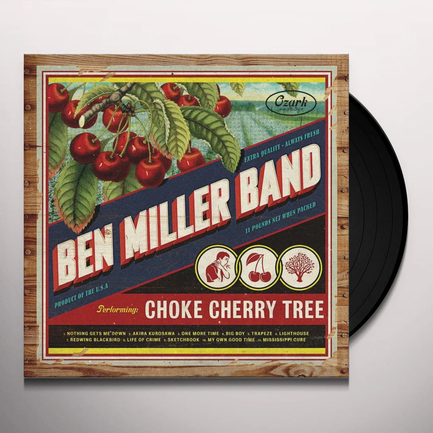 Ben Miller Band Choke Cherry Tree Vinyl Record