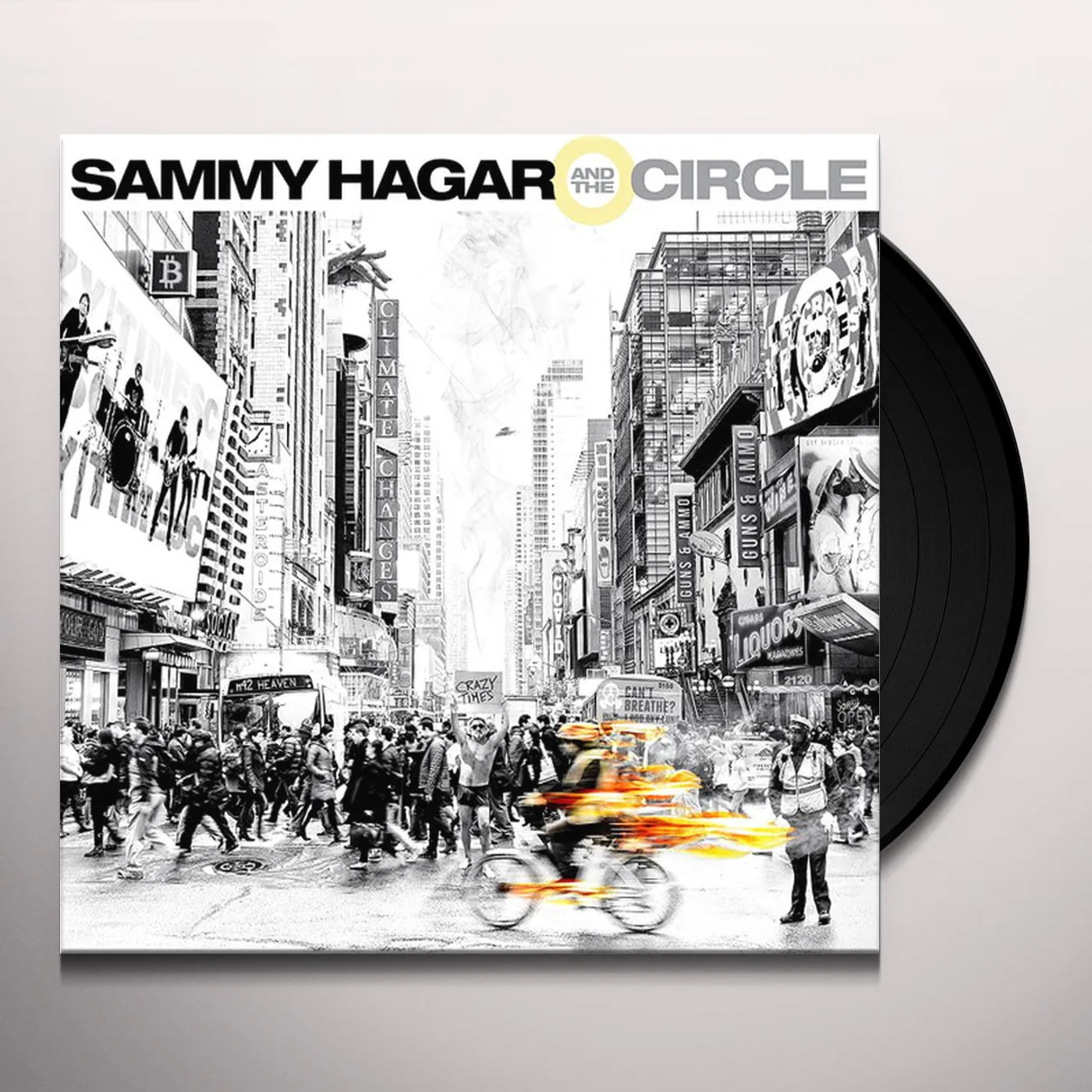 Sammy Hagar & The Circle CRAZY TIMES Vinyl Record