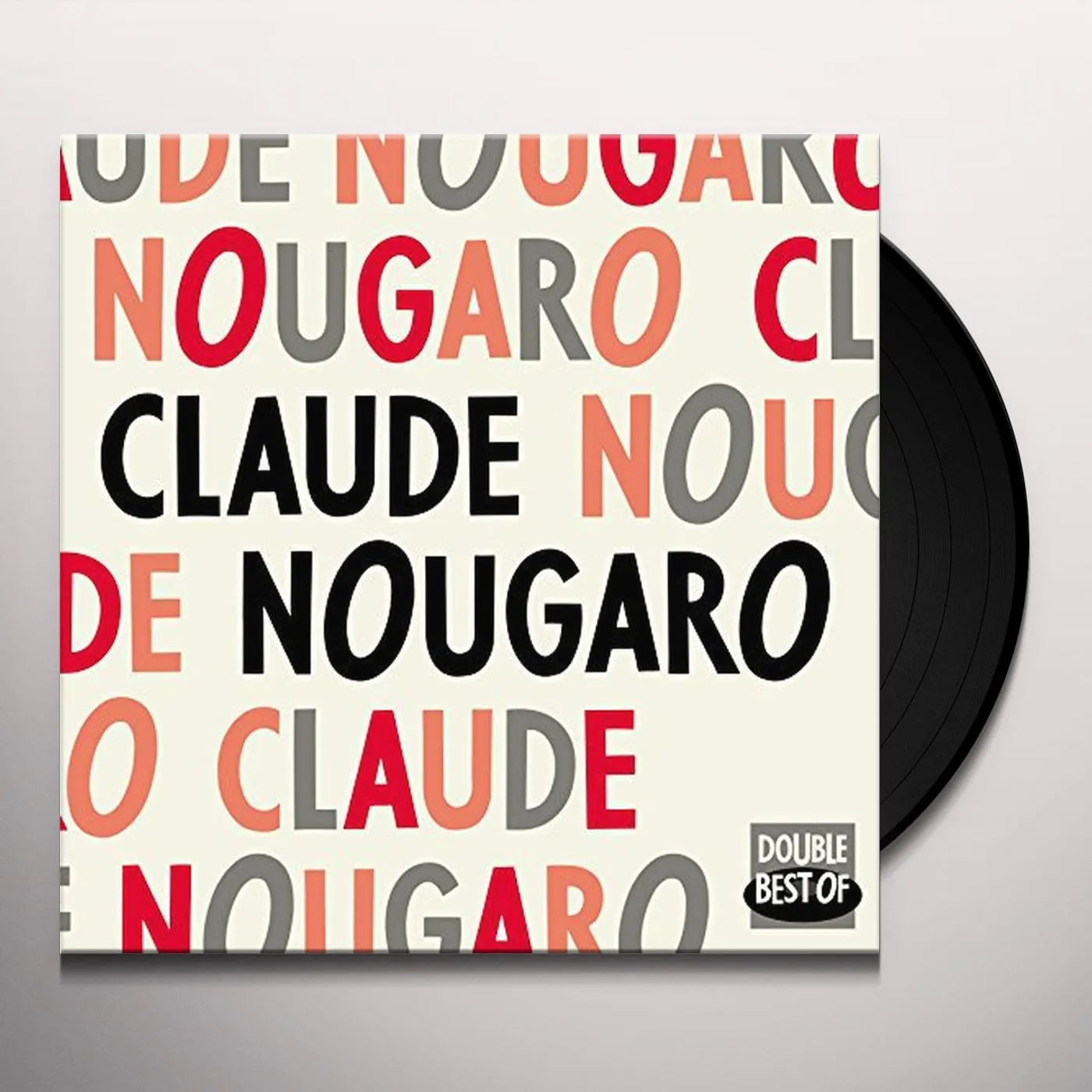 Claude Nougaro DOUBLE BEST OF Vinyl Record