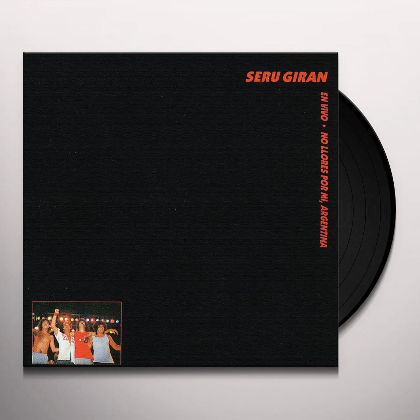 Serú Girán NO LLORES POR MI ARGENTINA Vinyl Record
