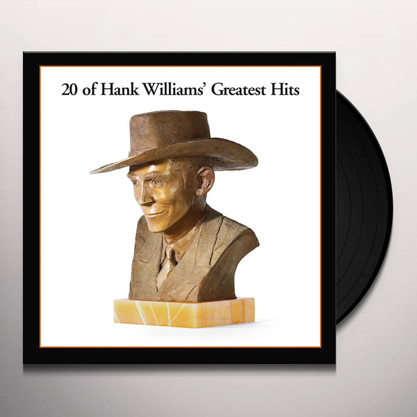 Hank Williams 20 GREATEST HITS Vinyl Record