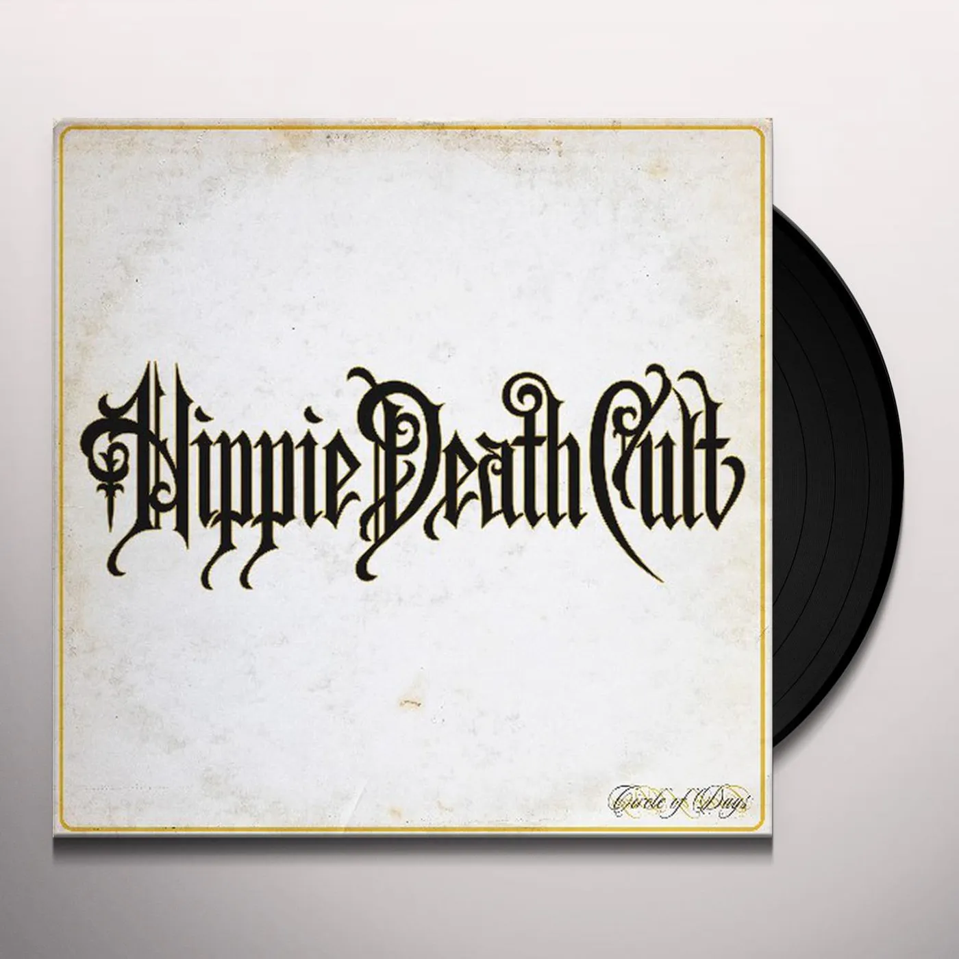 Hippie Death Cult CIRCLE OF DAYS (STRIPED ORANGE SOLID/TRANSPARENT/BLUE SOLID VINYL) Vinyl Record