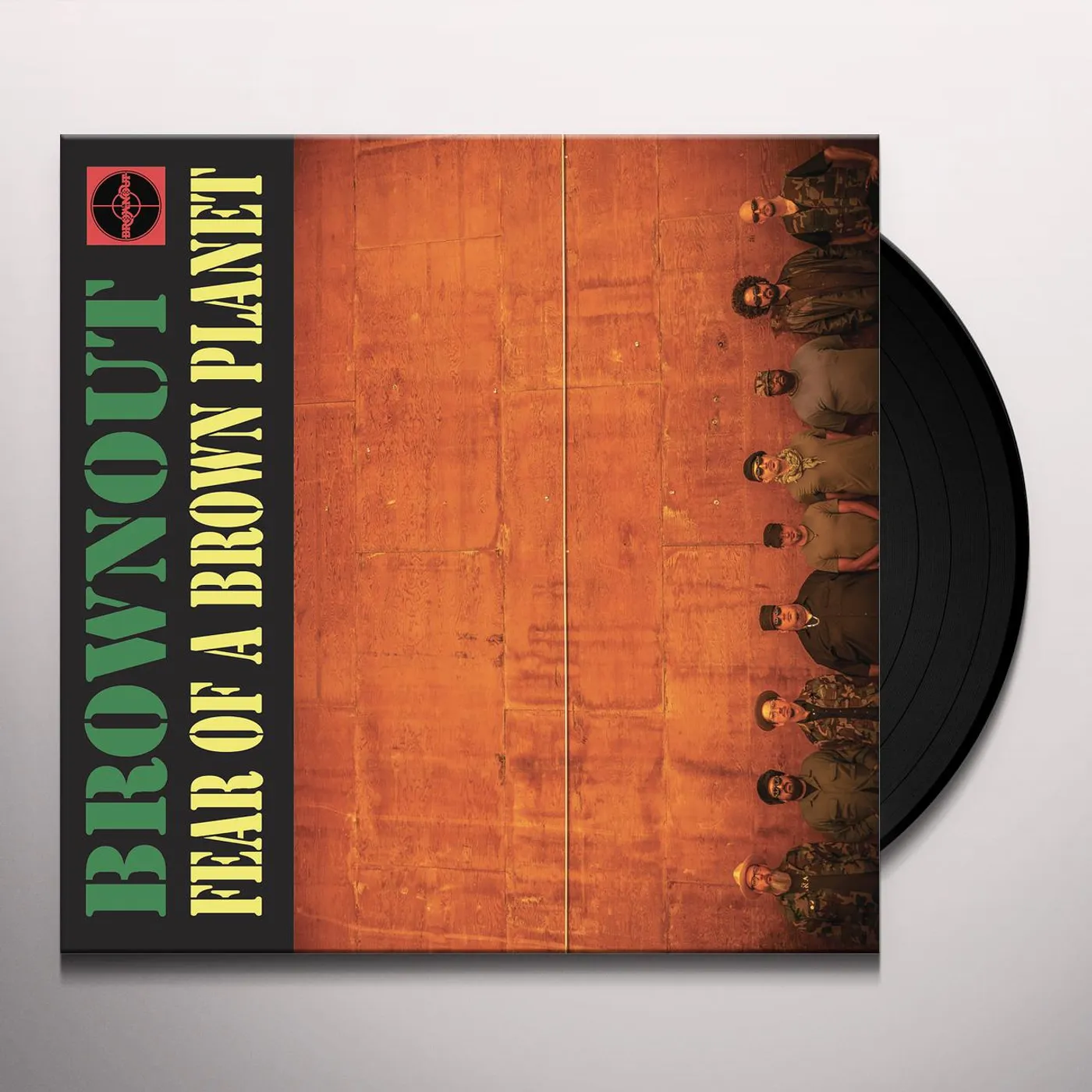 Brownout TRACKSTAR THE DJ TO THE EDGE OF PANIC Vinyl Record