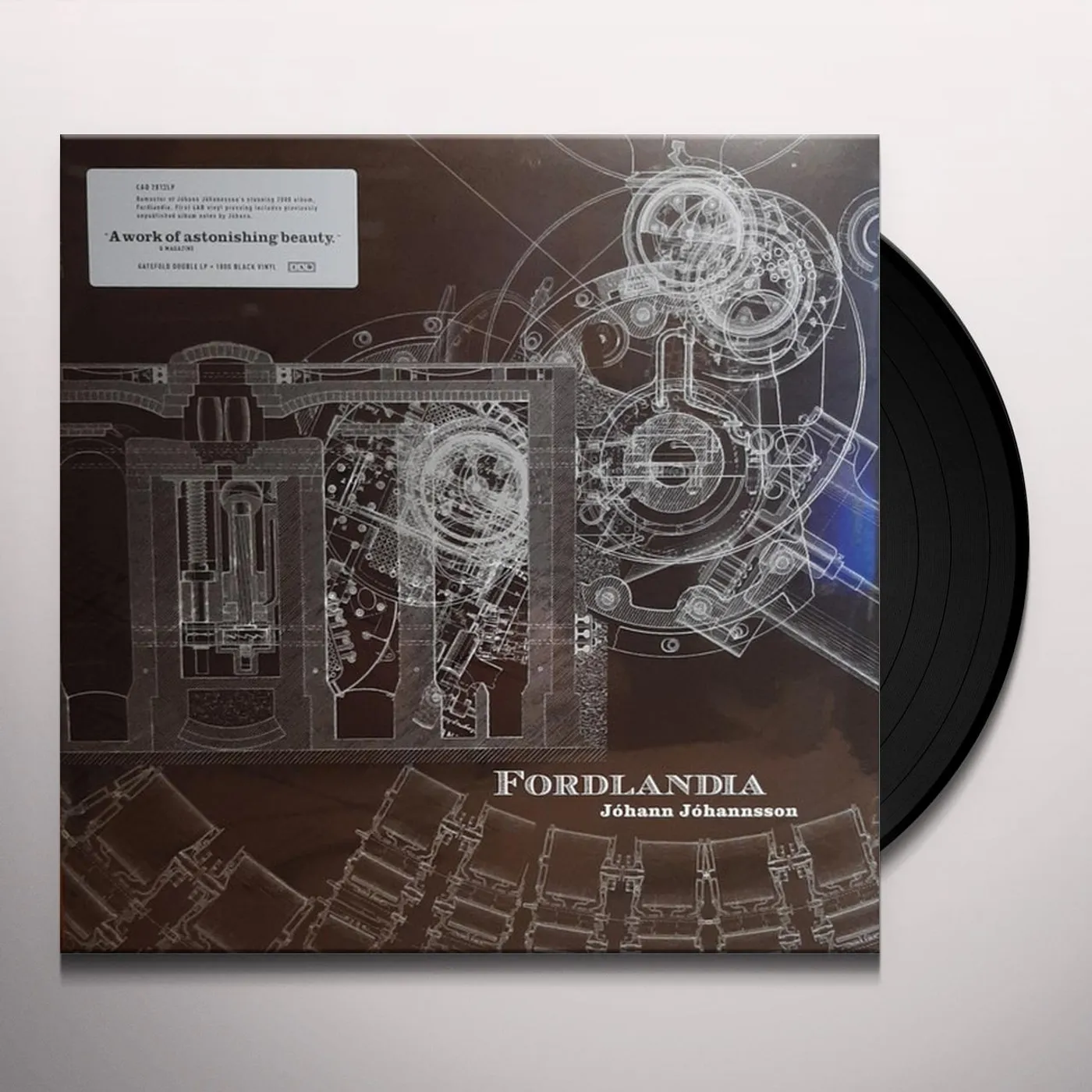 Jóhann Jóhannsson FORDLANDIA Vinyl Record