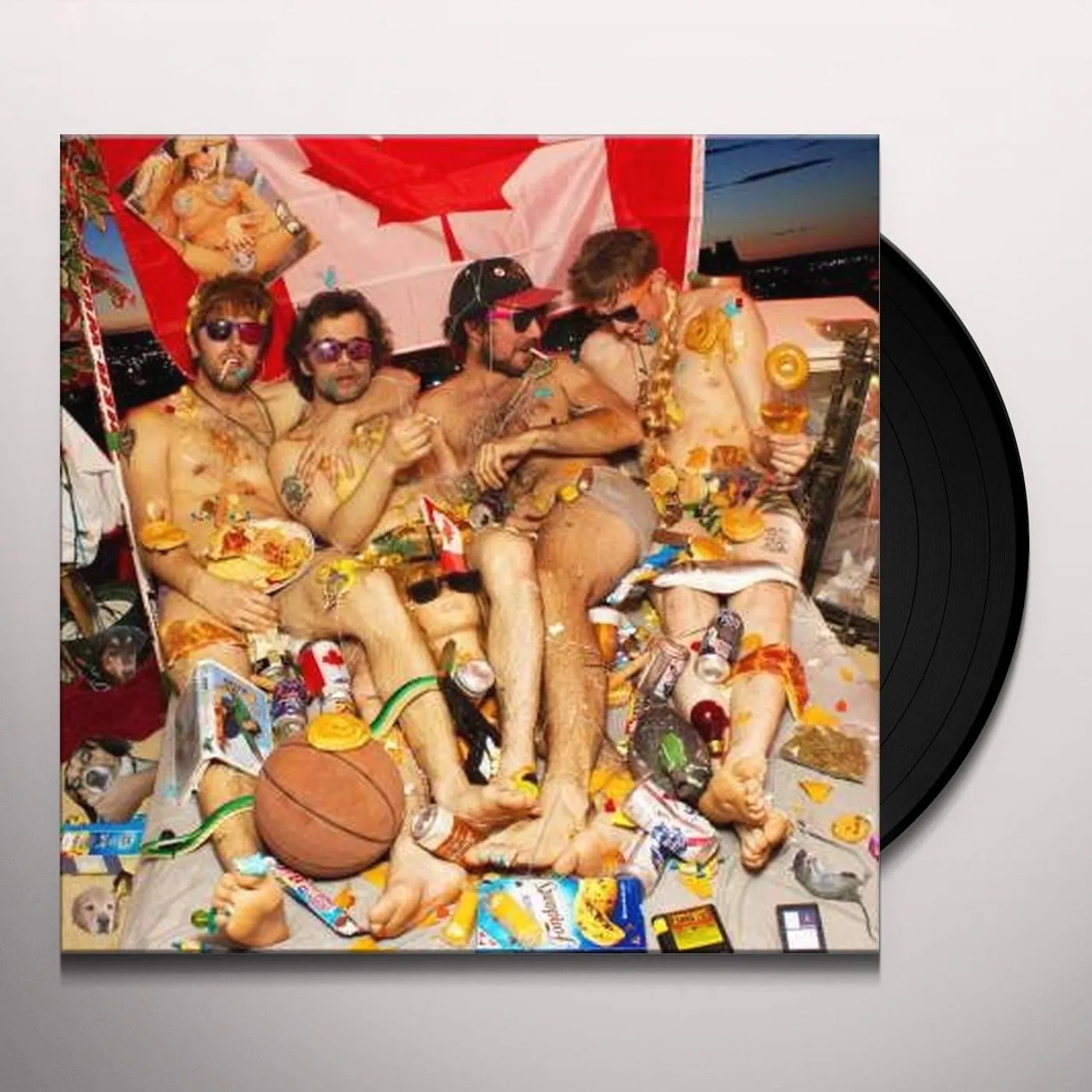 New Swears JUNKFOOD FOREVER BEDTIME WHATEVER Vinyl Record