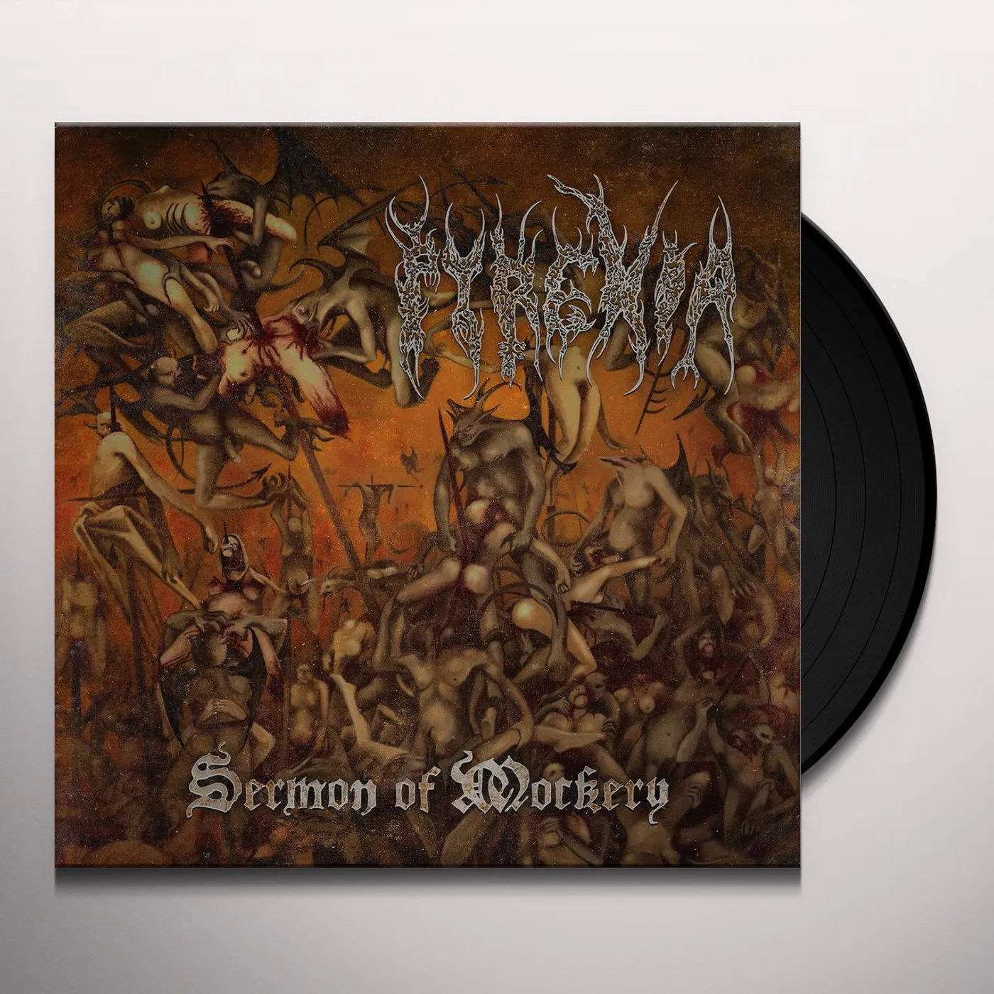 Pyrexia Sermon Of Mockery Vinyl Record