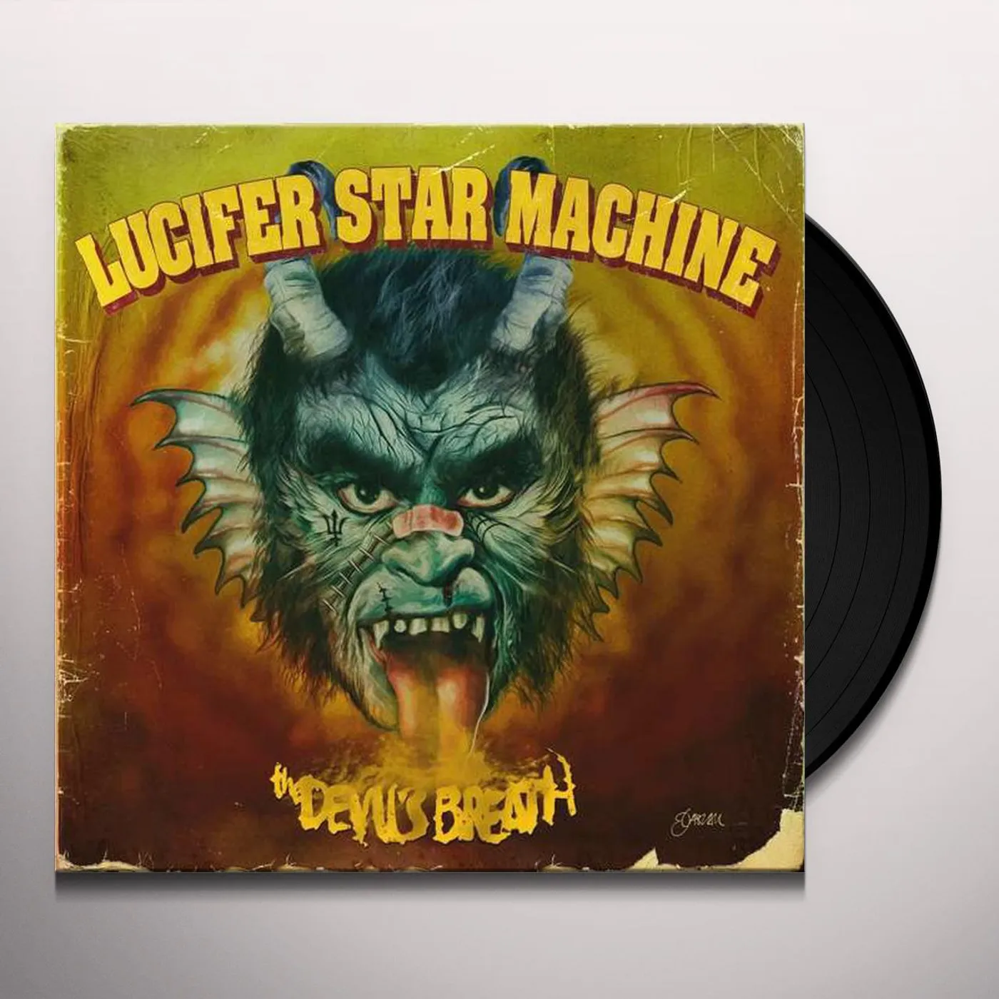 Lucifer Star Machine DEVIL'S BREATH Vinyl Record