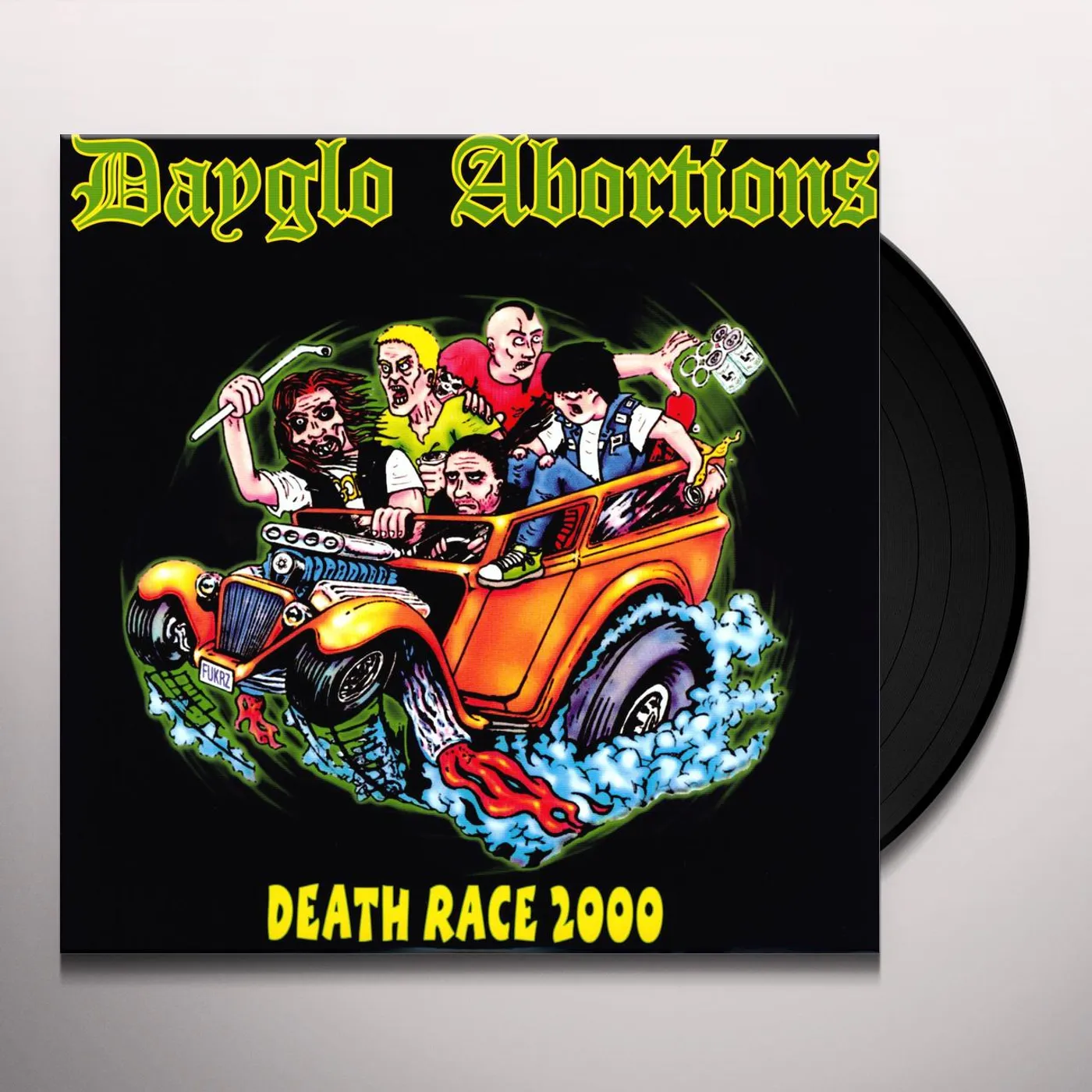 Dayglo Abortions DEATHRACE 2000 Vinyl Record