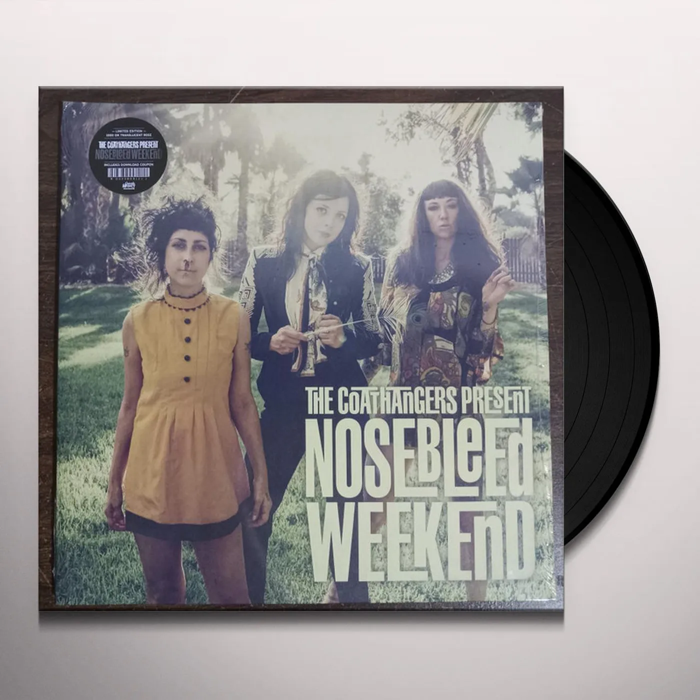The Coathangers NOSEBLEED WEEKEND - ROSE Vinyl Record