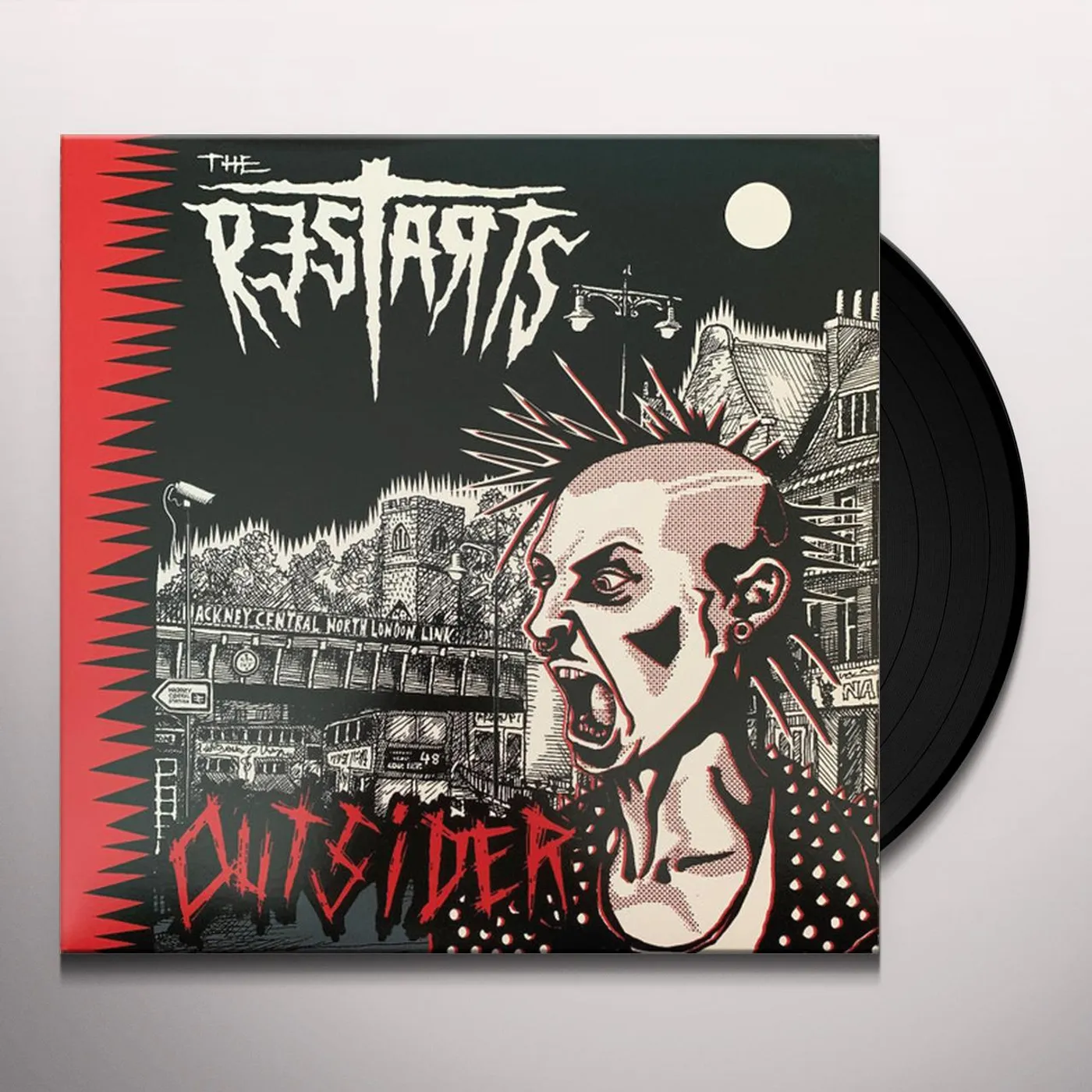 The Restarts OUTSIDER Vinyl Record
