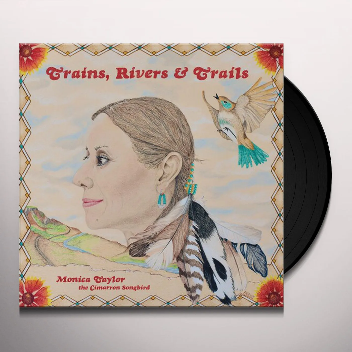 Monica Taylor Trains Rivers & Trails Vinyl Record