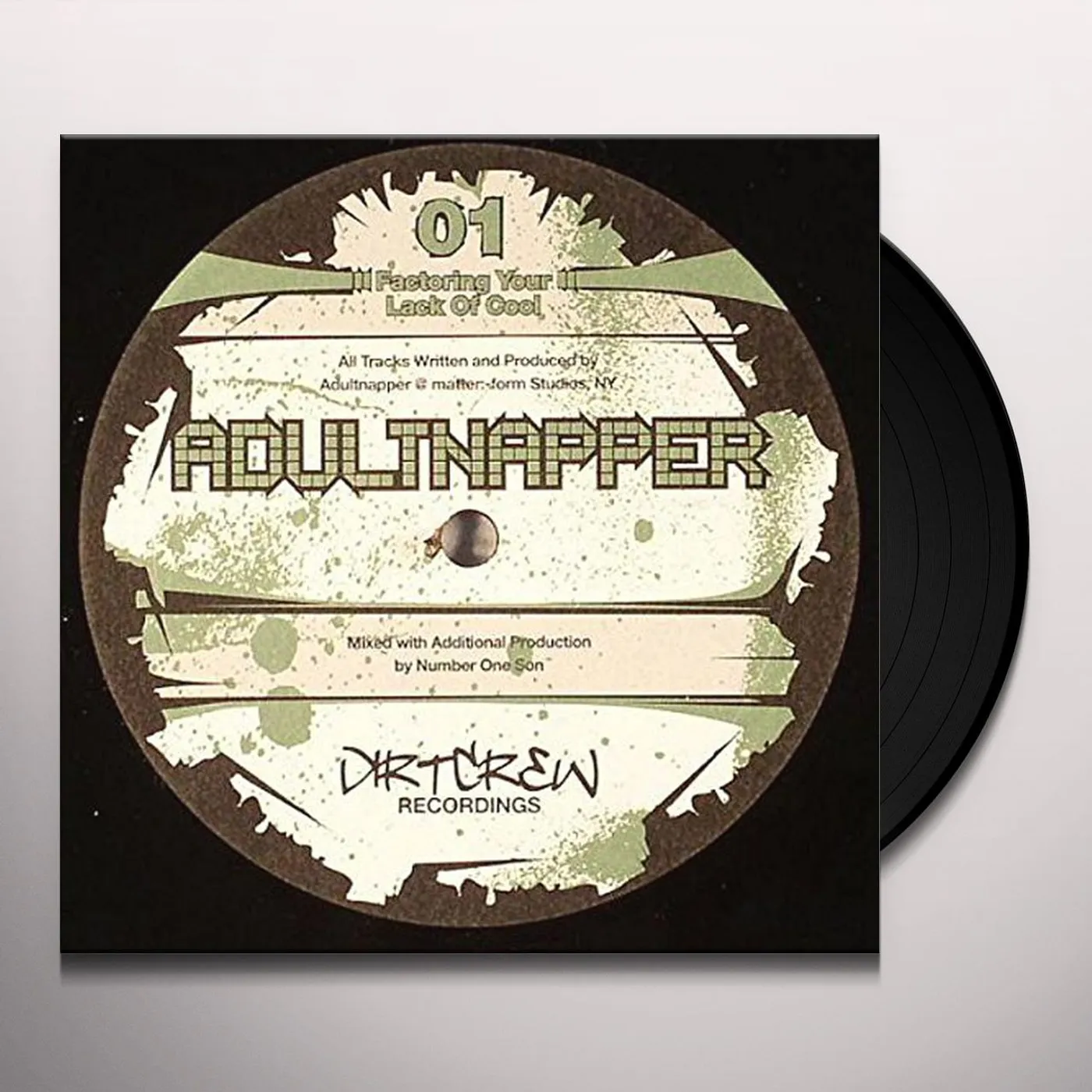 Adultnapper FACTORING YOUR LACK OF COOL Vinyl Record