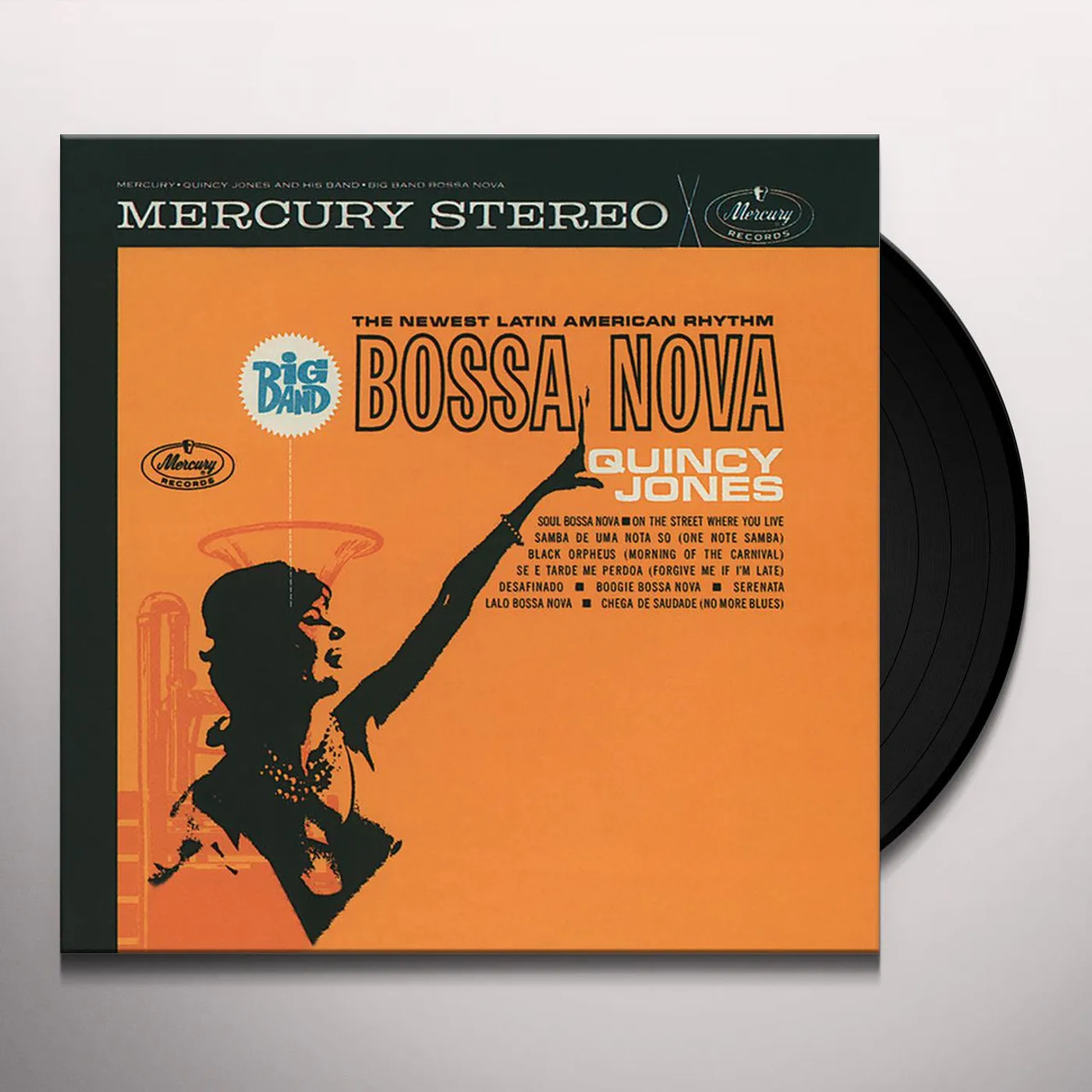 Quincy Jones BIG BAND BOSSA NOVA (BONUS TRACK) Vinyl Record - 180 Gram Pressing