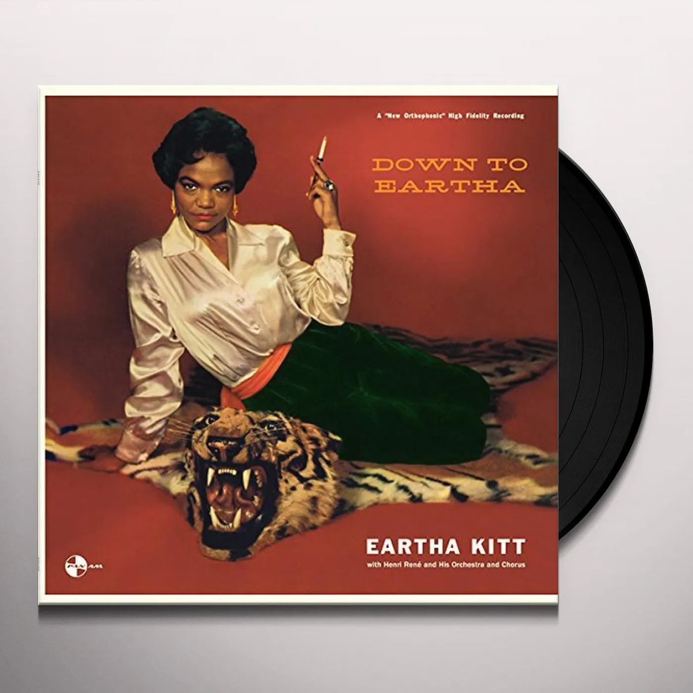 Eartha Kitt DOWN TO EARTHA + 2 BONUS TRACKS Vinyl Record