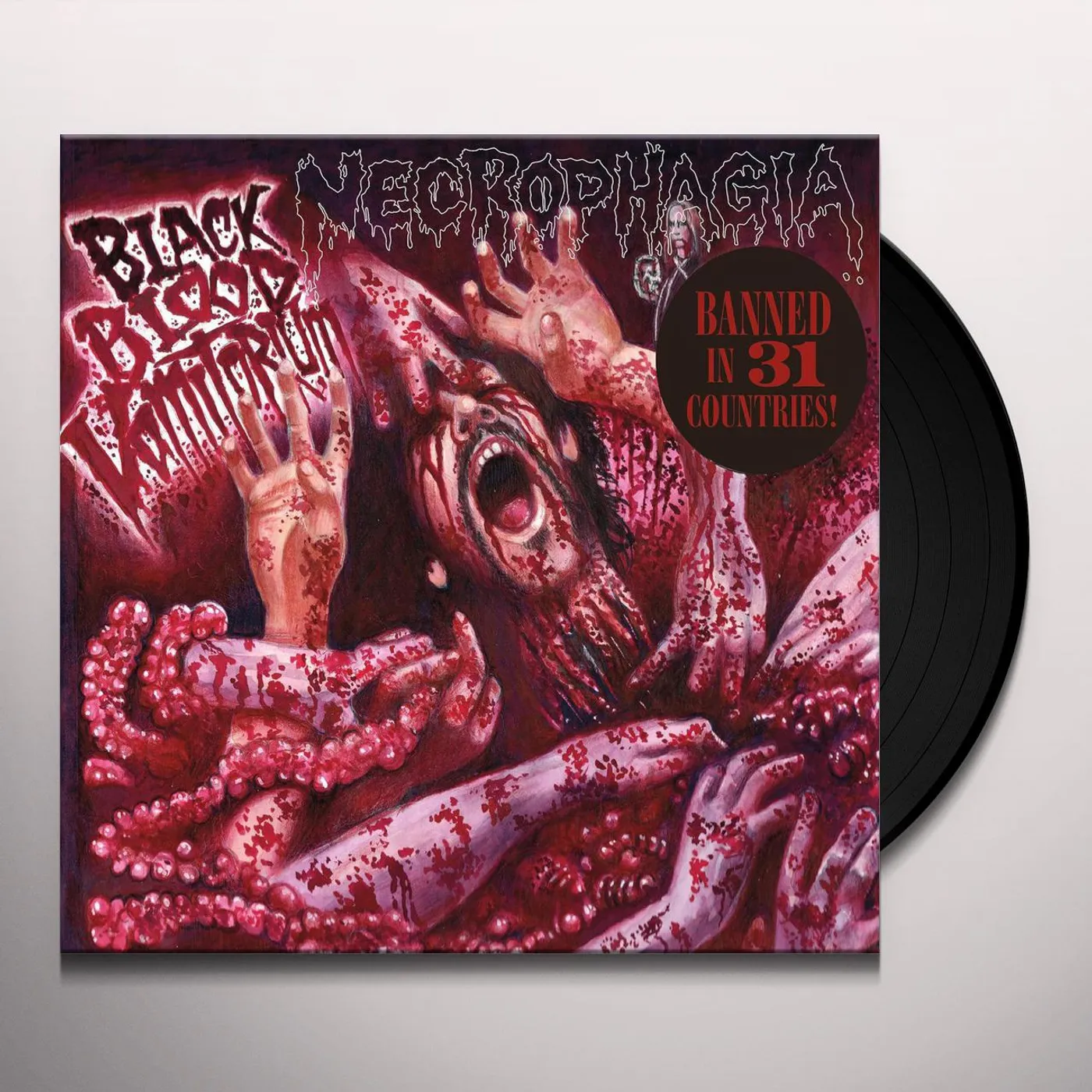 Necrophagia BLACK BLOOD VOMITORIUM Vinyl Record