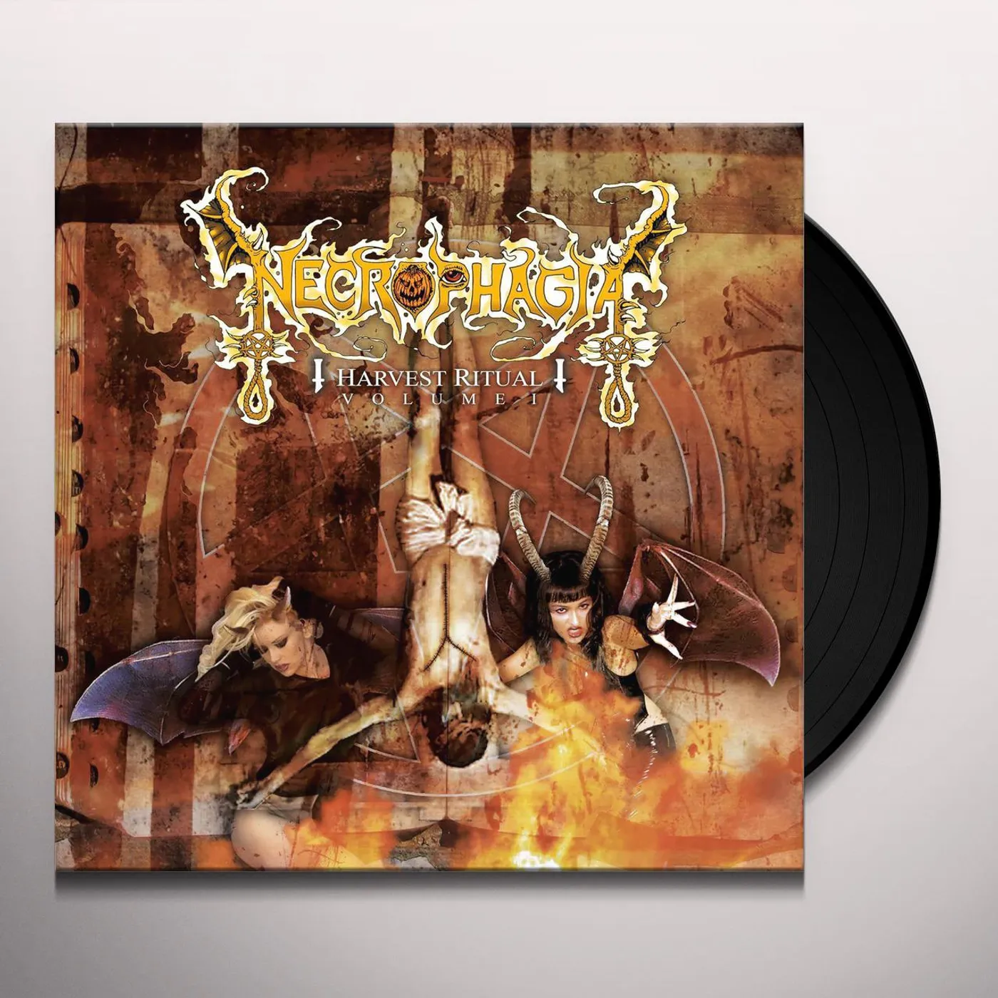 Necrophagia Harvest Ritual Volume One Vinyl Record