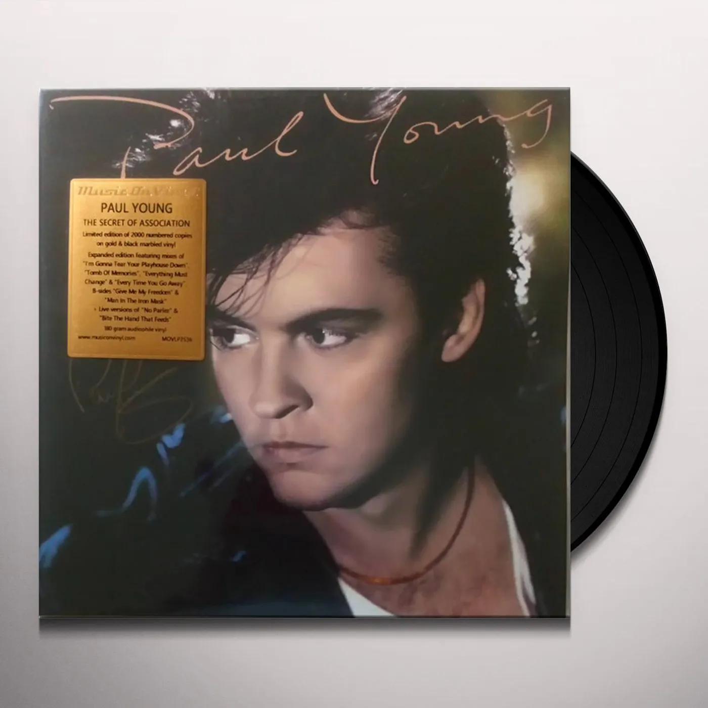 Paul Young SECRET OF ASSOCIATION Vinyl Record
