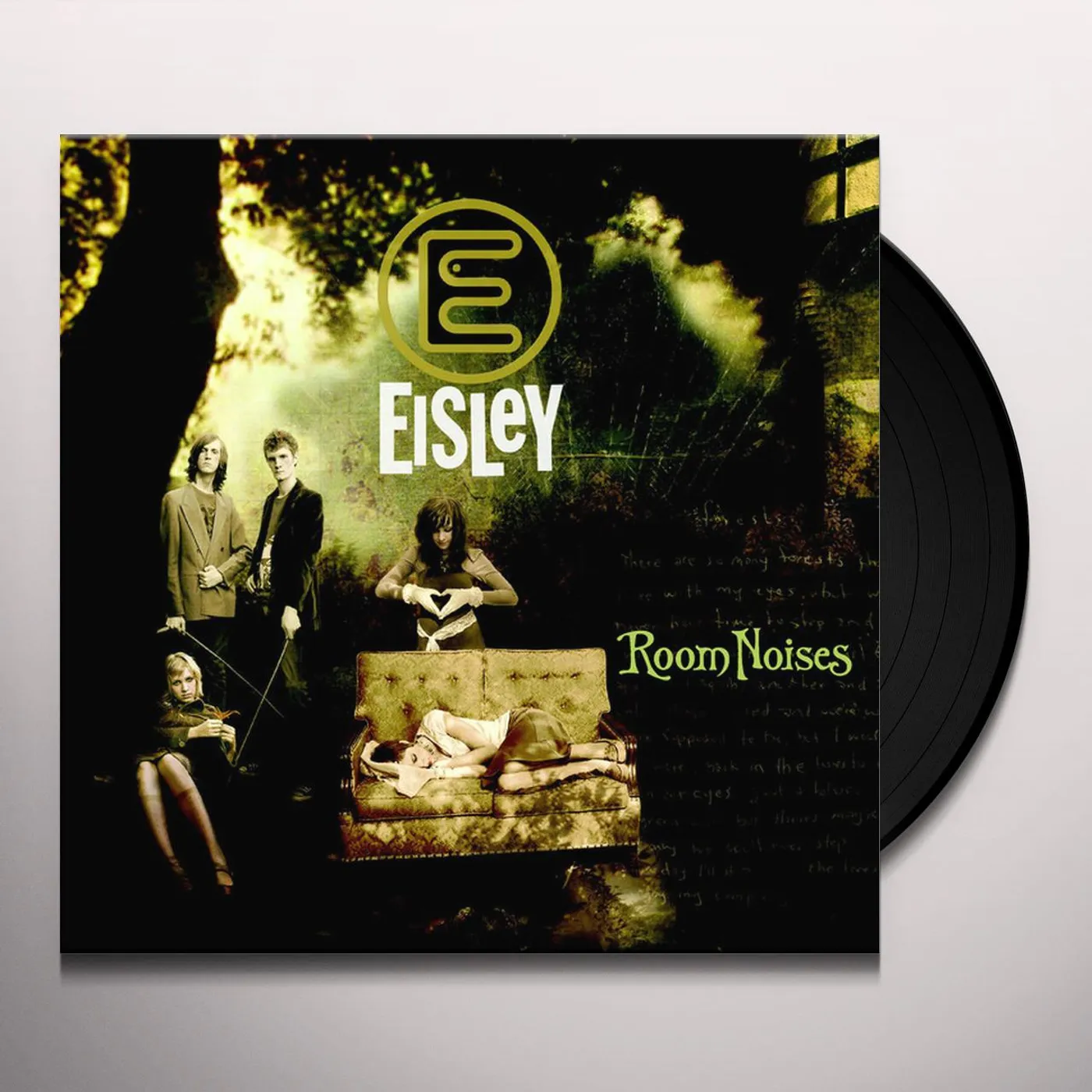 Eisley ROOM NOISES (LIMITED GOLD 180G AUDIOPHILE VINYL/INSERT/NUMBERED/IMPORT) Vinyl Record