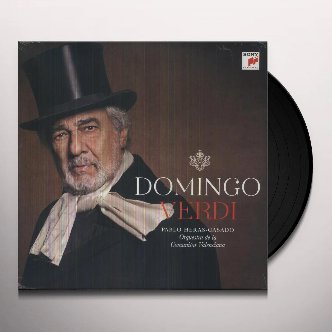 Plácido Domingo Verdi Vinyl Record