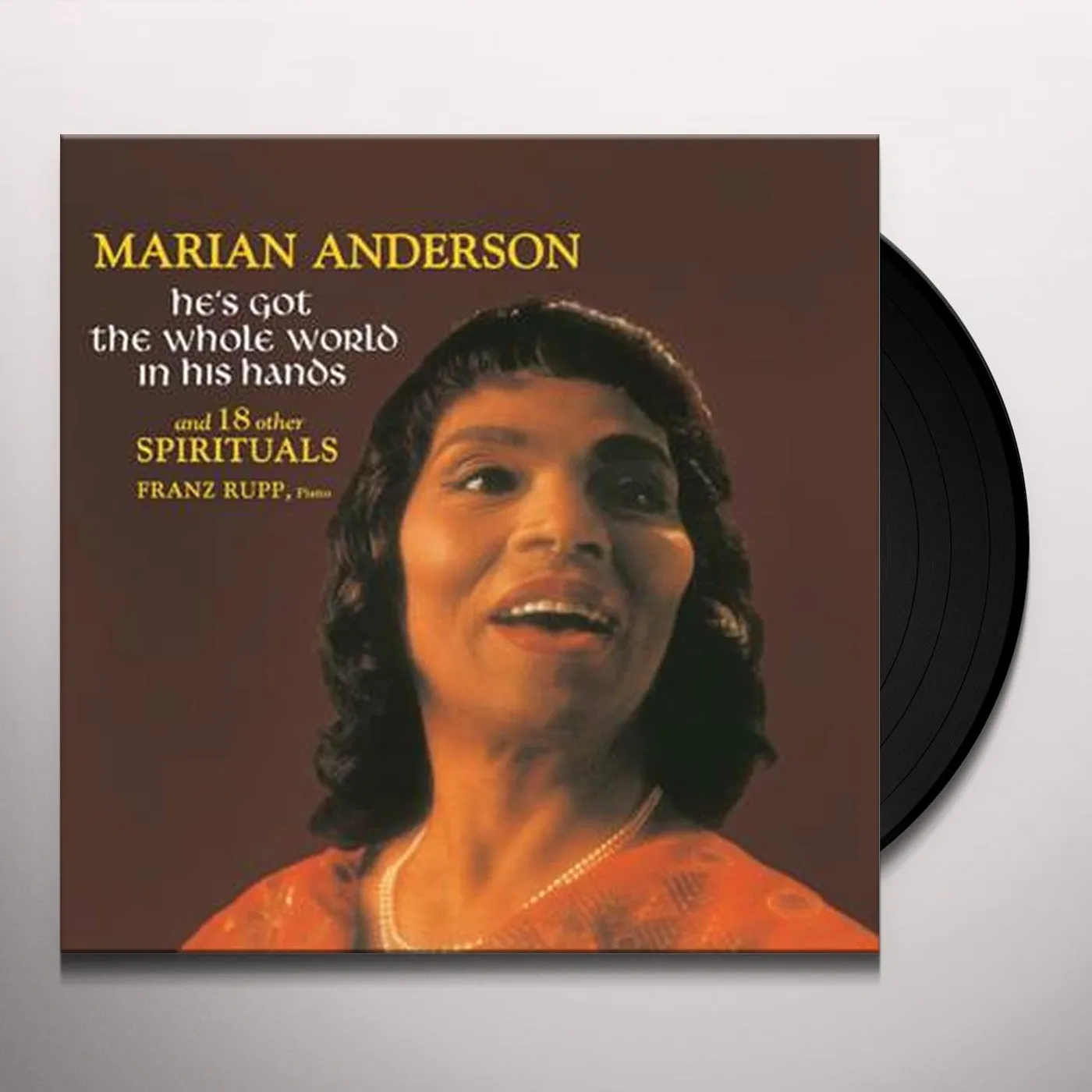 Marian Anderson HE'S GOT THE WHOLE WORLD IN HIS HANDS Vinyl Record
