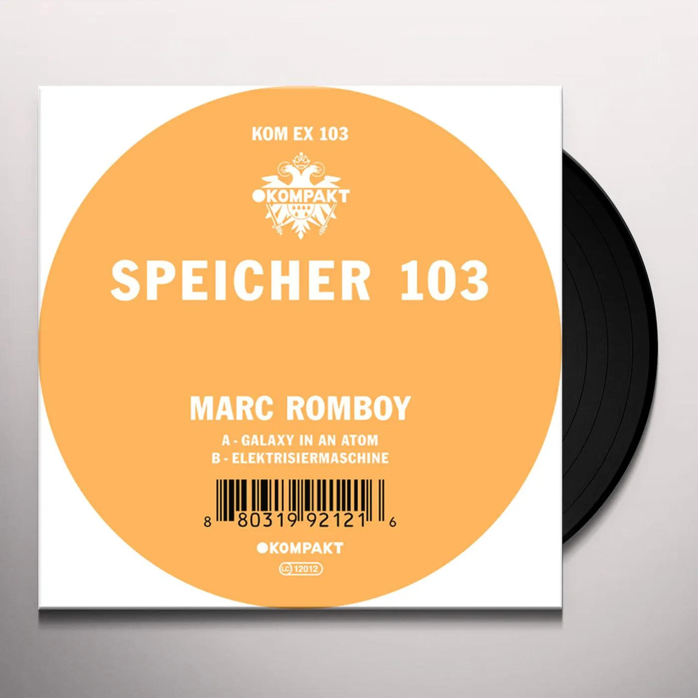 Marc Romboy Speicher 103 Vinyl Record