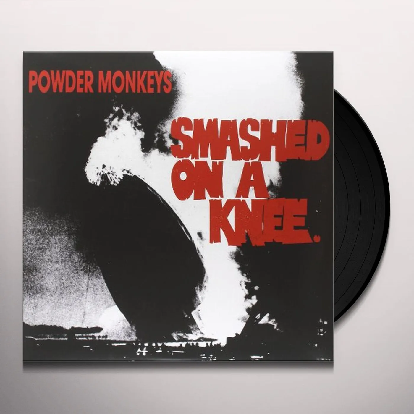 Powder Monkeys Smashed On A Knee Vinyl Record