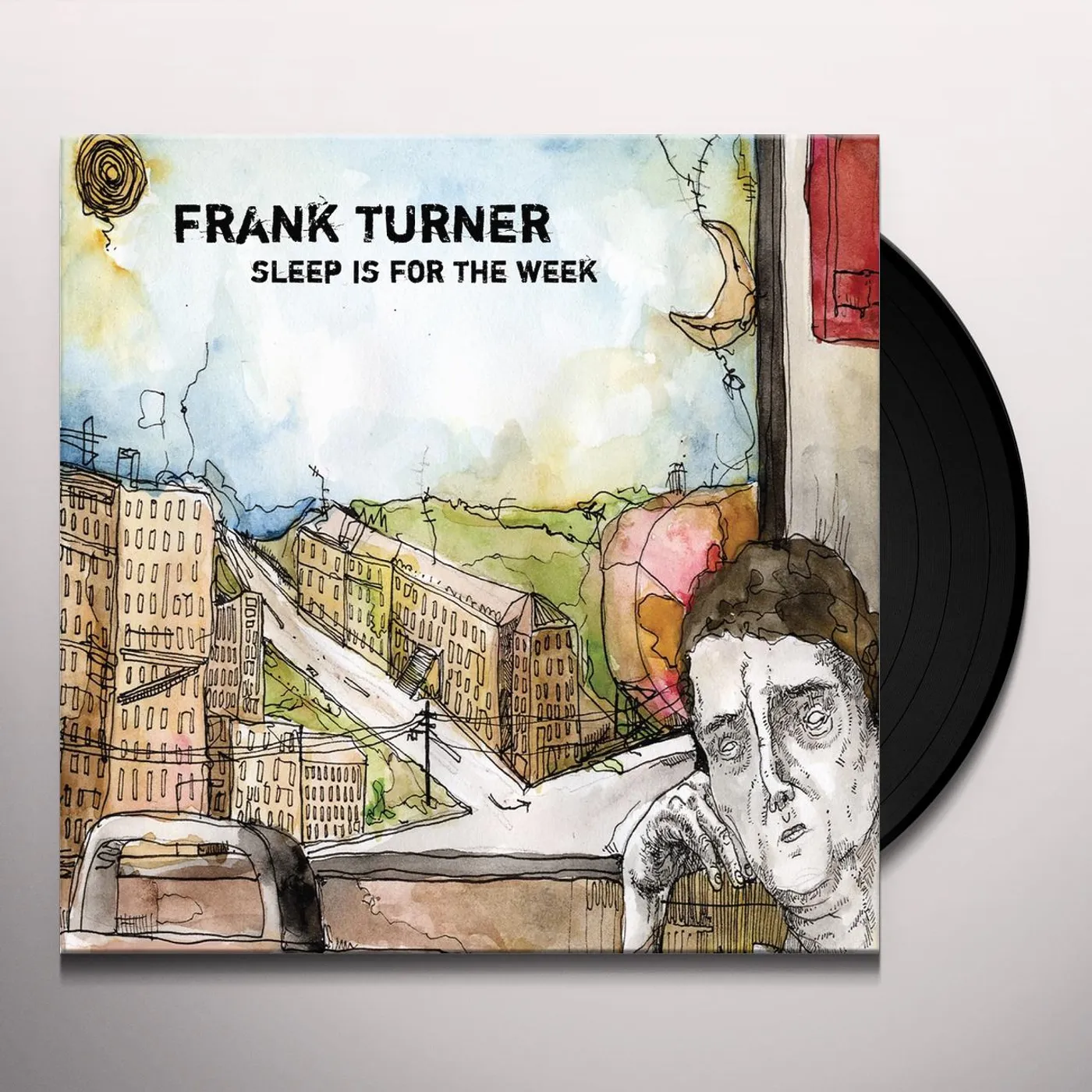 Frank Turner SLEEP IS FOR THE WEEK Vinyl Record