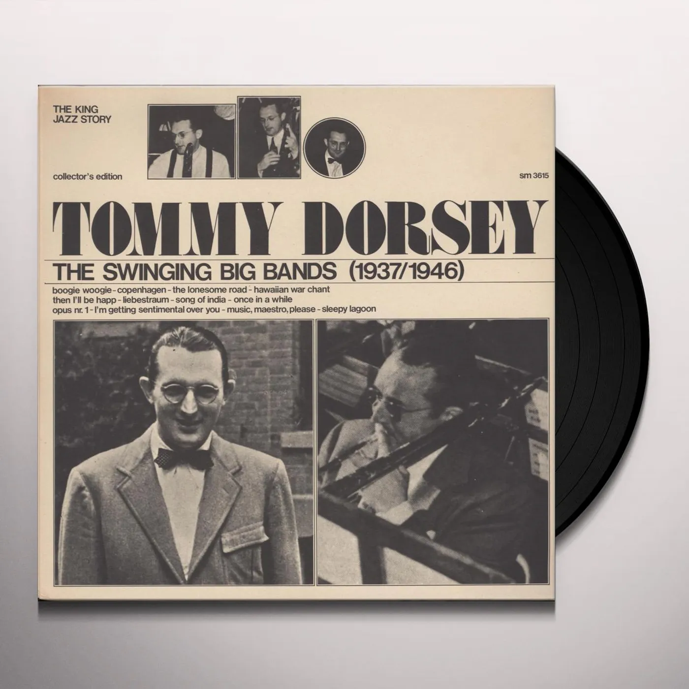 Tommy Dorsey SWINGIN BIG BANDS 1937-1946 Vinyl Record