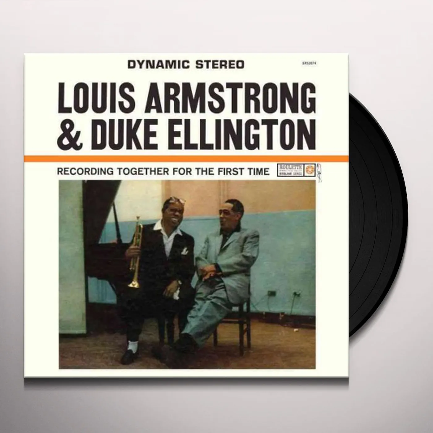 Louis Armstrong & Duke Ellingt Together for the First Time Vinyl Record
