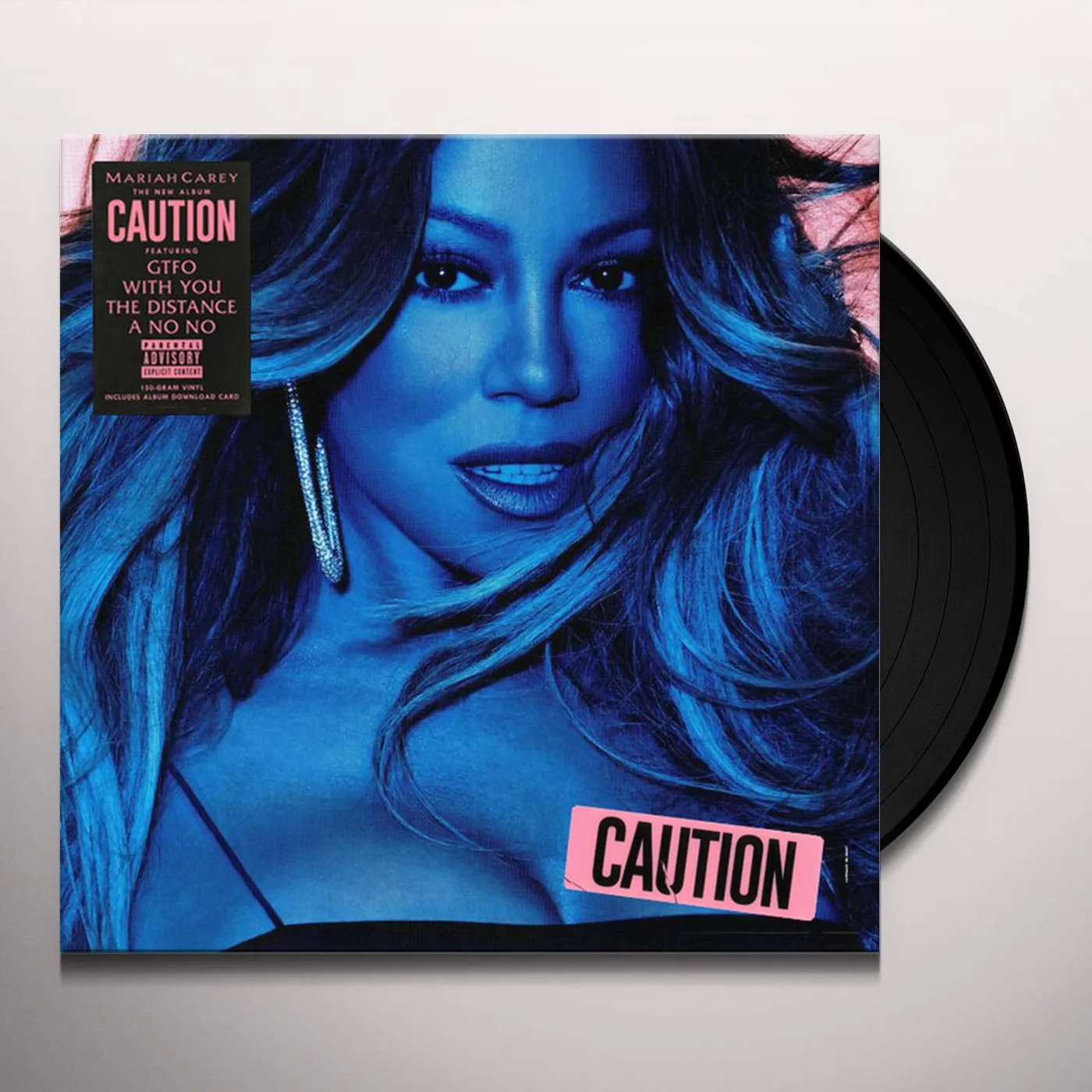 Mariah Carey Caution (PA) (150G/Gatefold Jacket) Vinyl Record