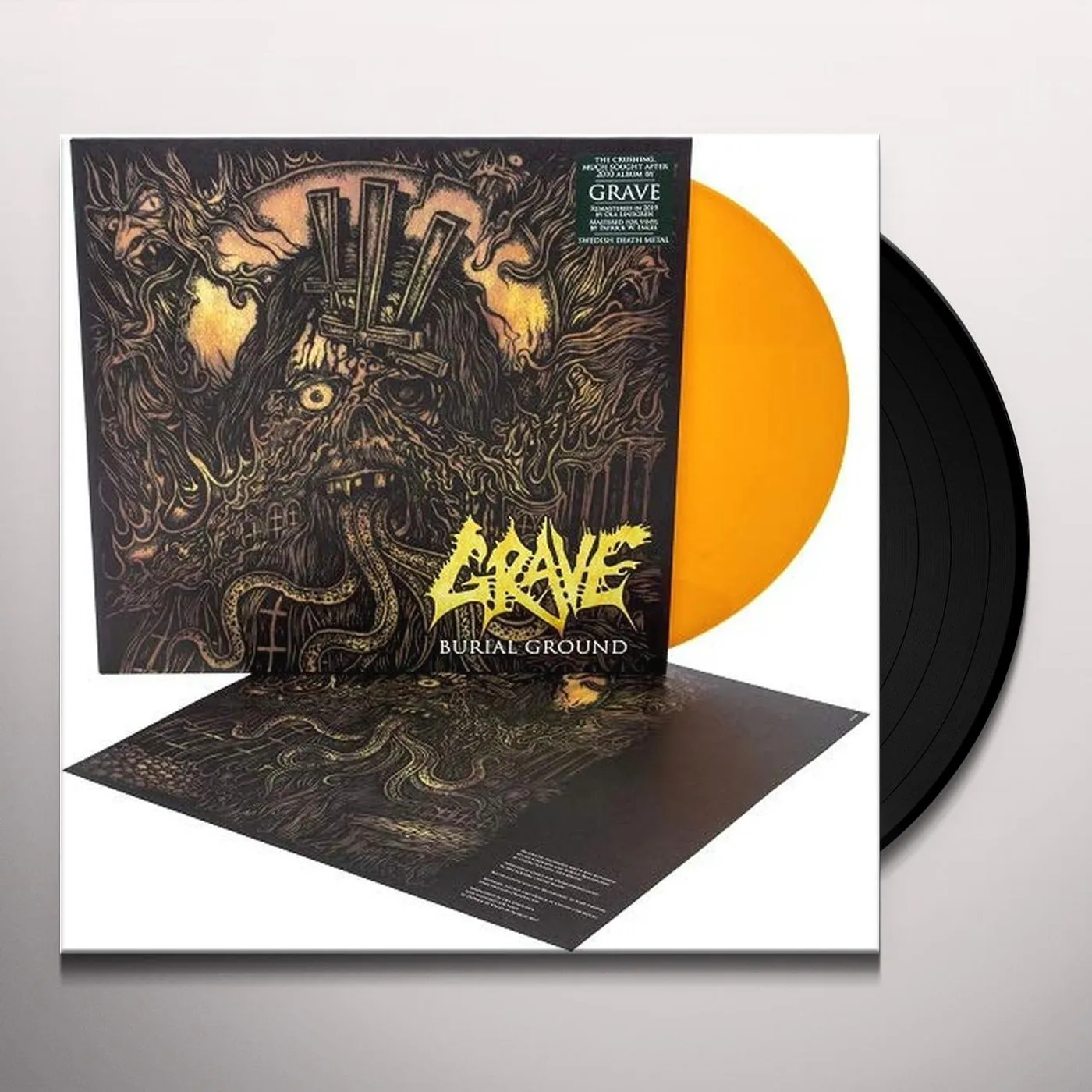 Grave Burial Ground Vinyl Record