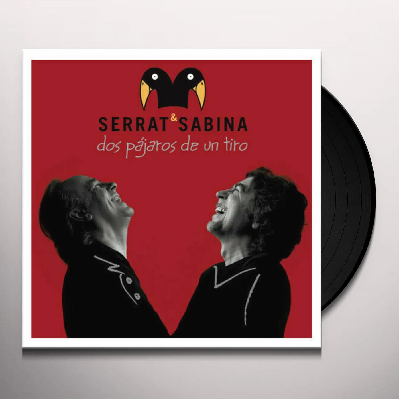 Serrat & Sabina DOS PAJAROS DE UN TIRO Vinyl Record