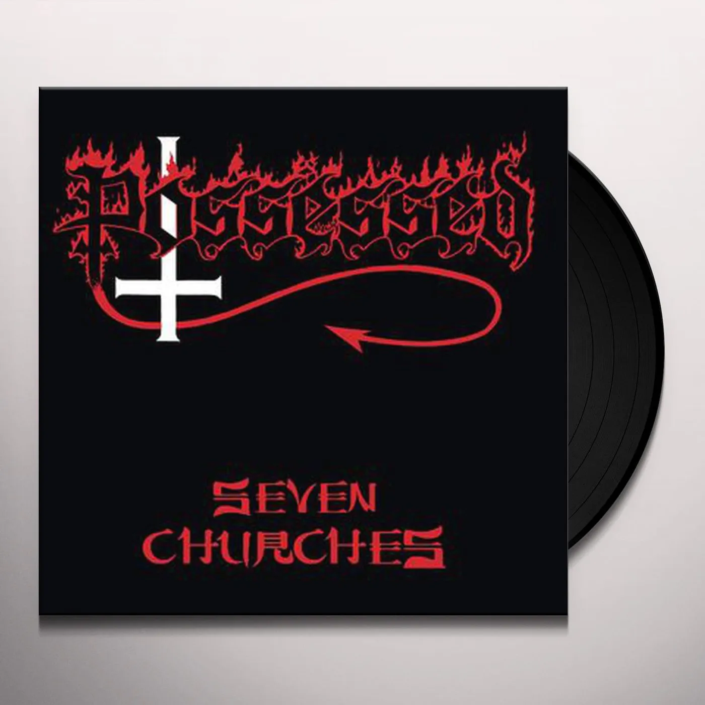Possessed Seven Churches Vinyl Record