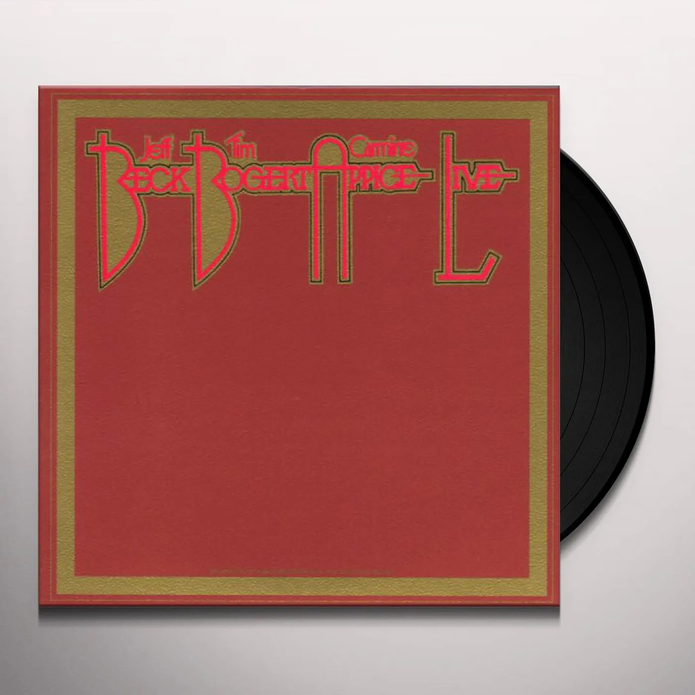 Beck, Bogert, Appice LIVE Vinyl Record