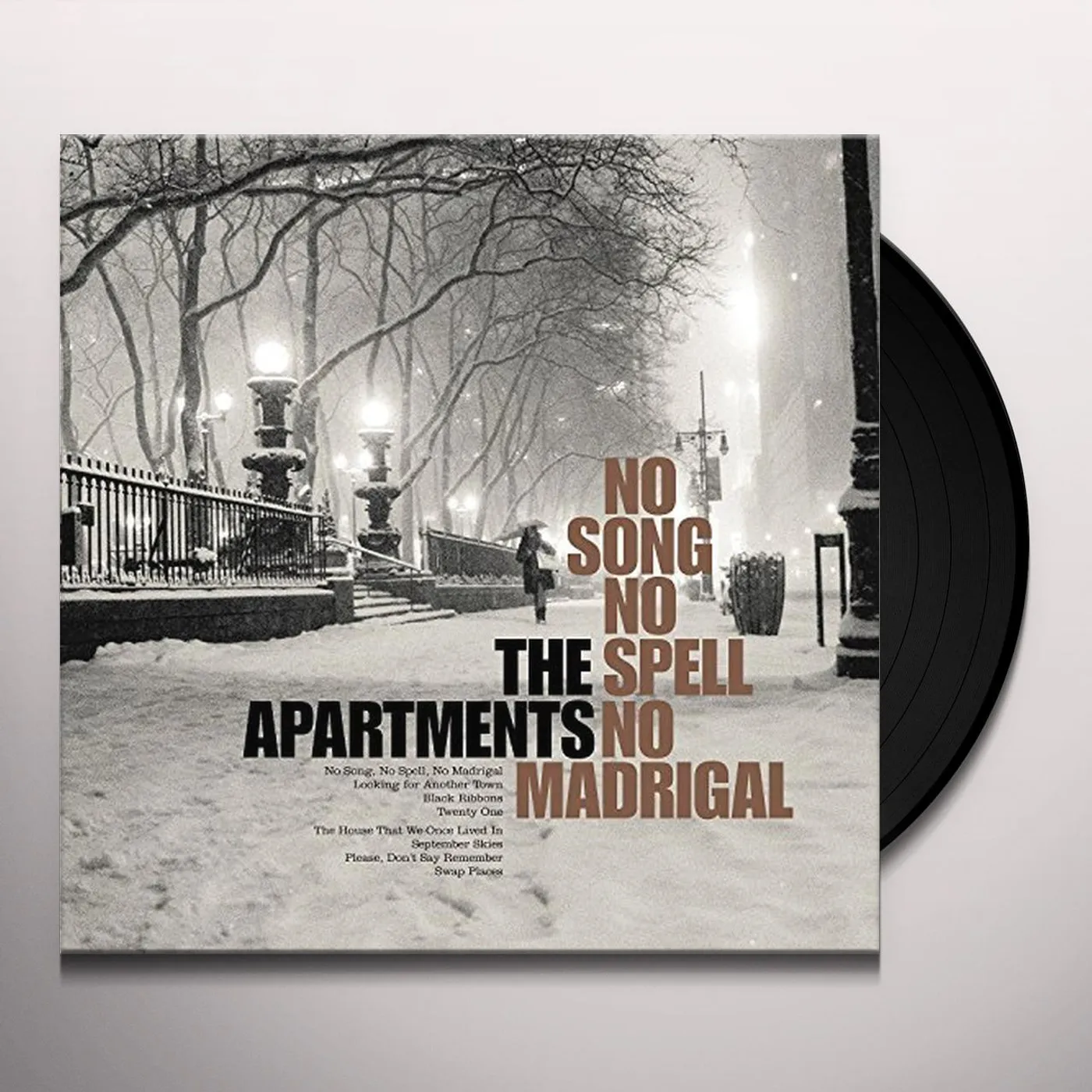 The Apartments NO SONG NO SPELL NO MADRIGAL Vinyl Record