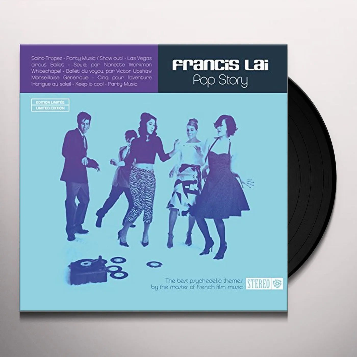 Francis Lai POP STORY Vinyl Record