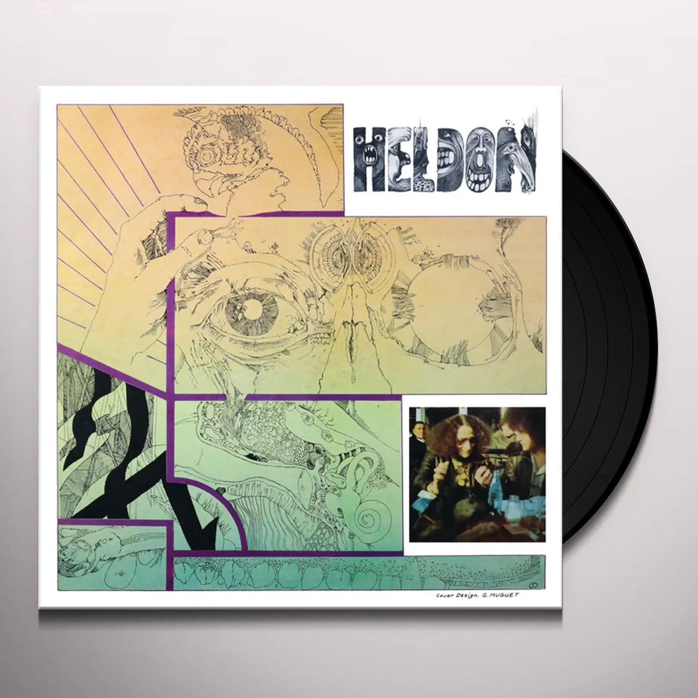 Heldon Electronique Guerilla Vinyl Record