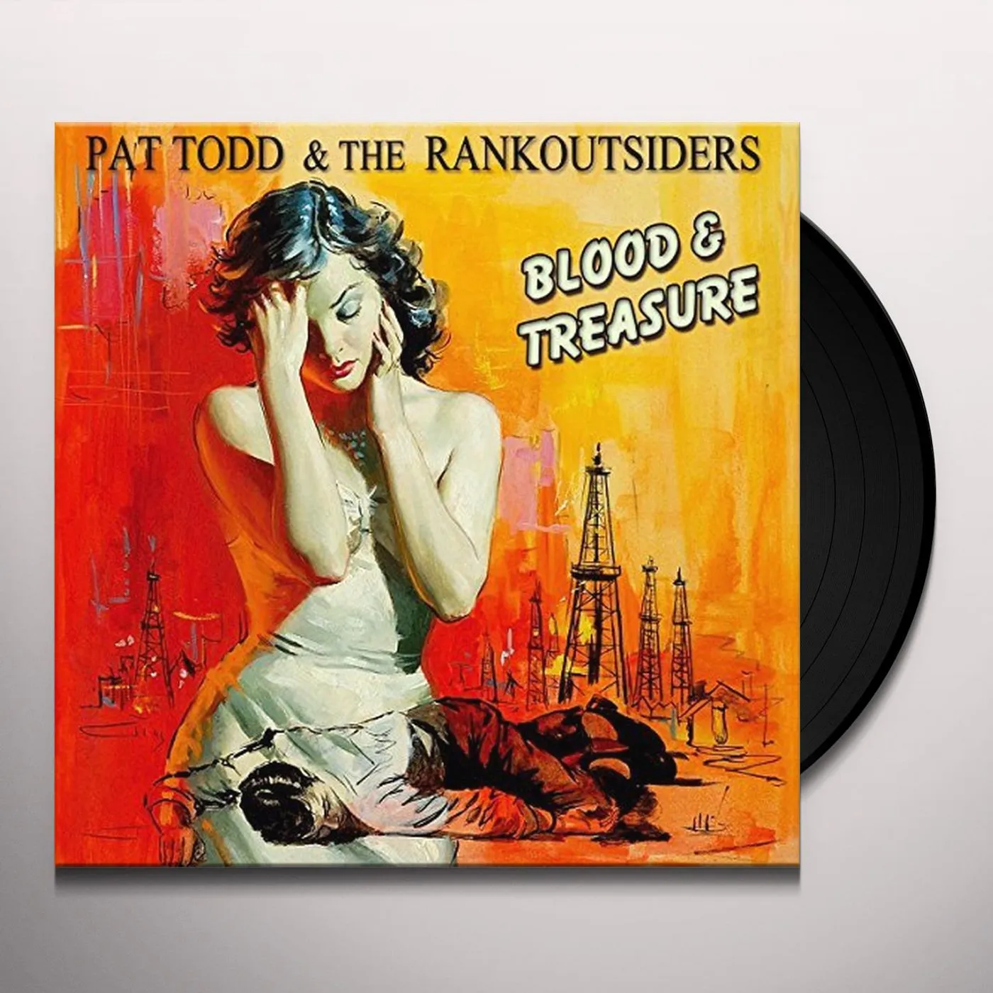 Pat Todd & The Rankoutsiders Blood & Treasure Vinyl Record