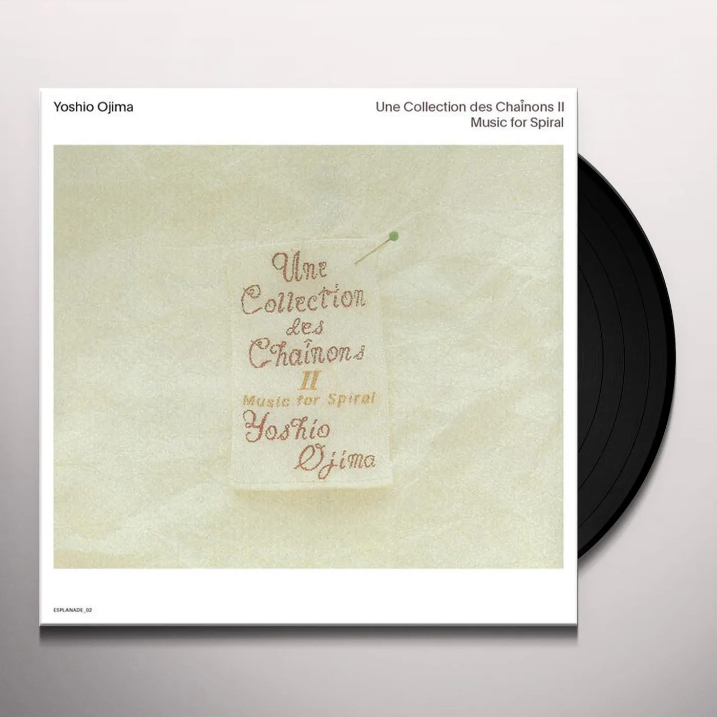 Yoshio Ojima UNE COLLECTION DES CHAINONS II: MUSIC FOR SPIRAL Vinyl Record