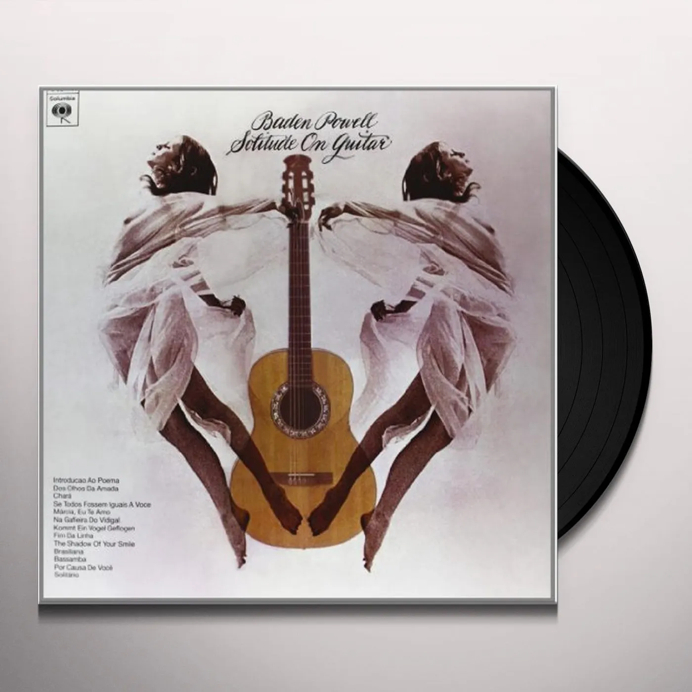 Baden Powell Solitude On Guitar Vinyl Record