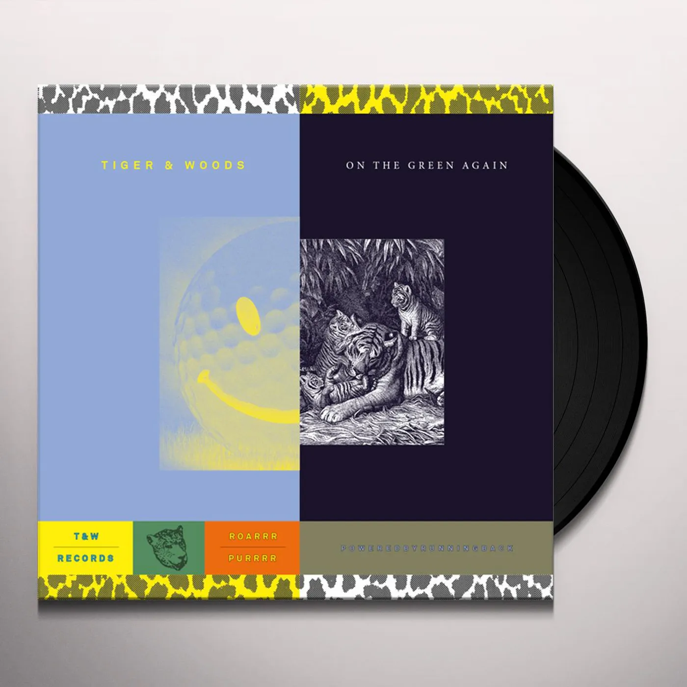 Tiger & Woods On The Green Again Vinyl Record