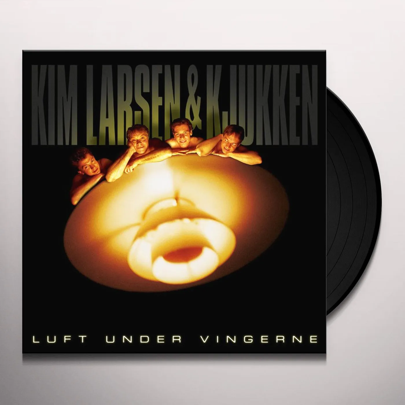 Kim Larsen & Kjukken Luft Under Vingerne Vinyl Record
