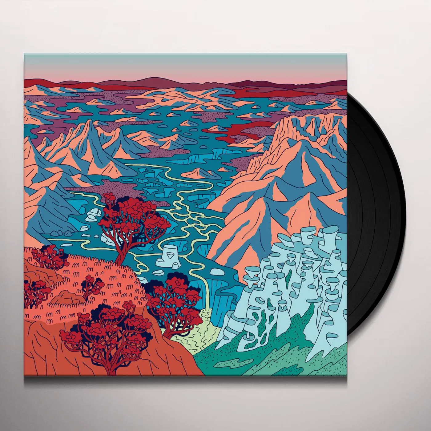 Triptides Visitors Vinyl Record