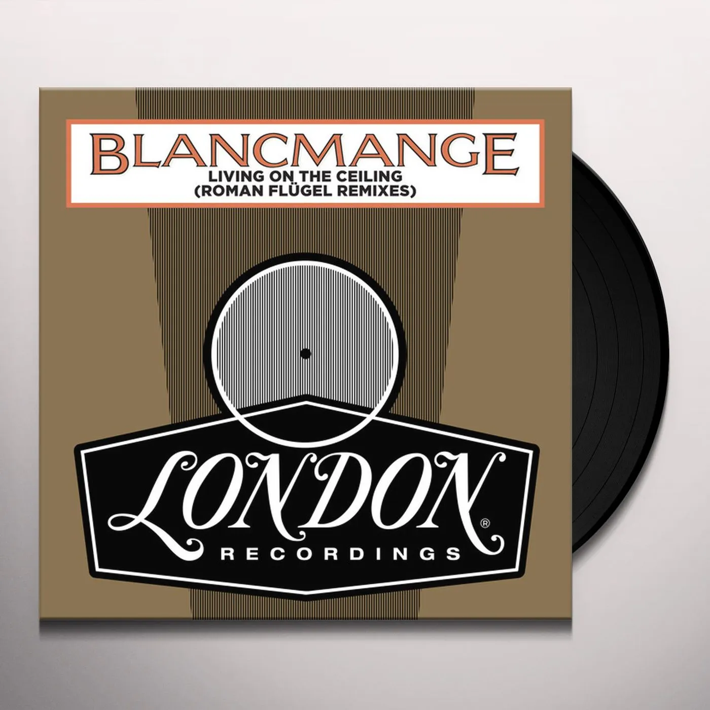 Blancmange LIVING ON THE CEILING (ROMAN FLUGEL REMIXES) Vinyl Record